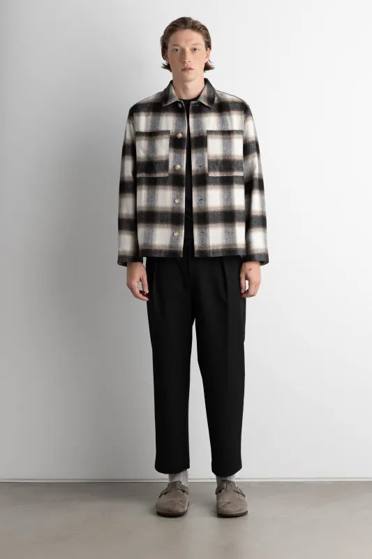RELAXED FLANNEL BUTTON UP SHIRT sold by OAK AND FORT