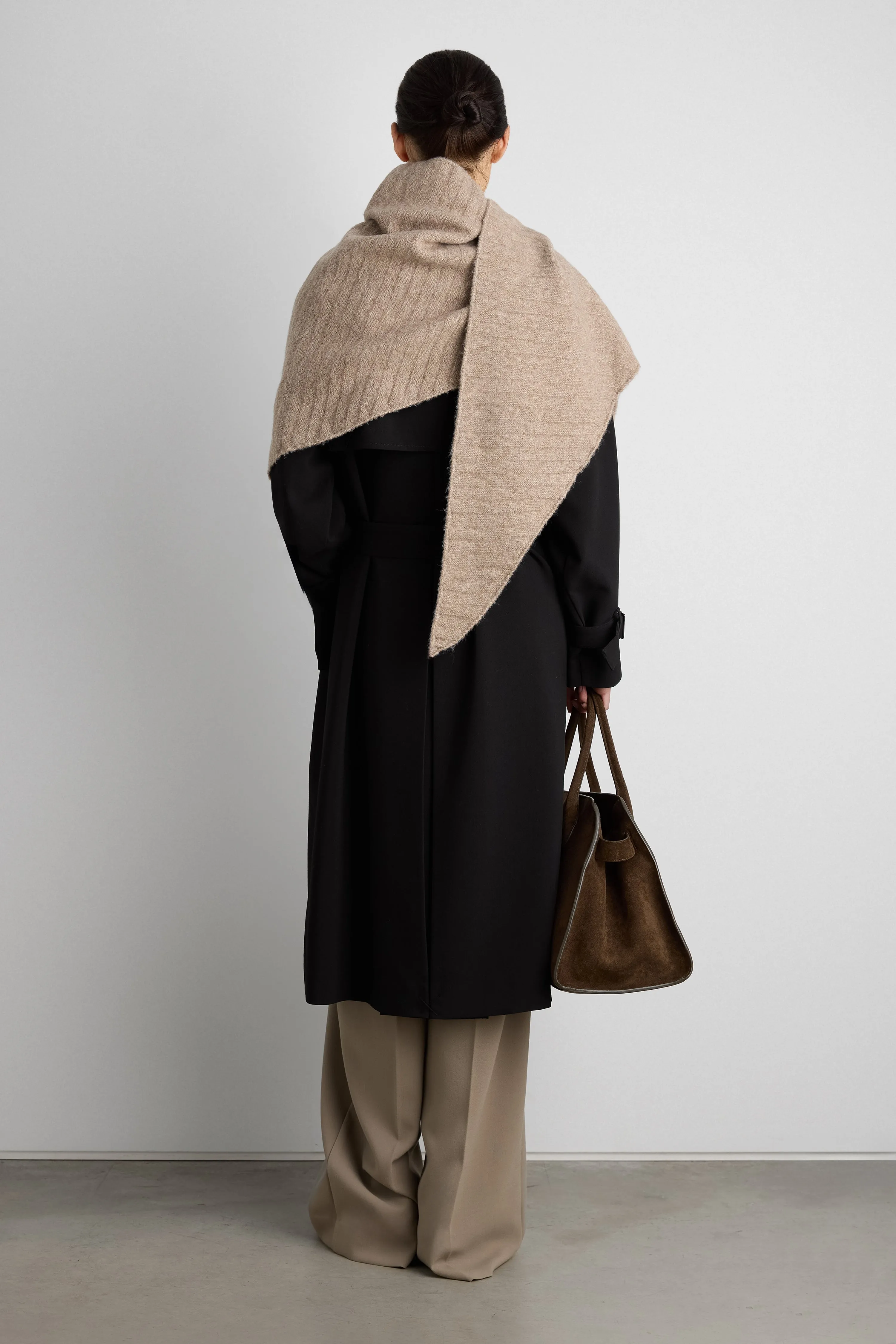 KNIT SHAWL SCARF sold by OAK AND FORT product image thumbnail 2