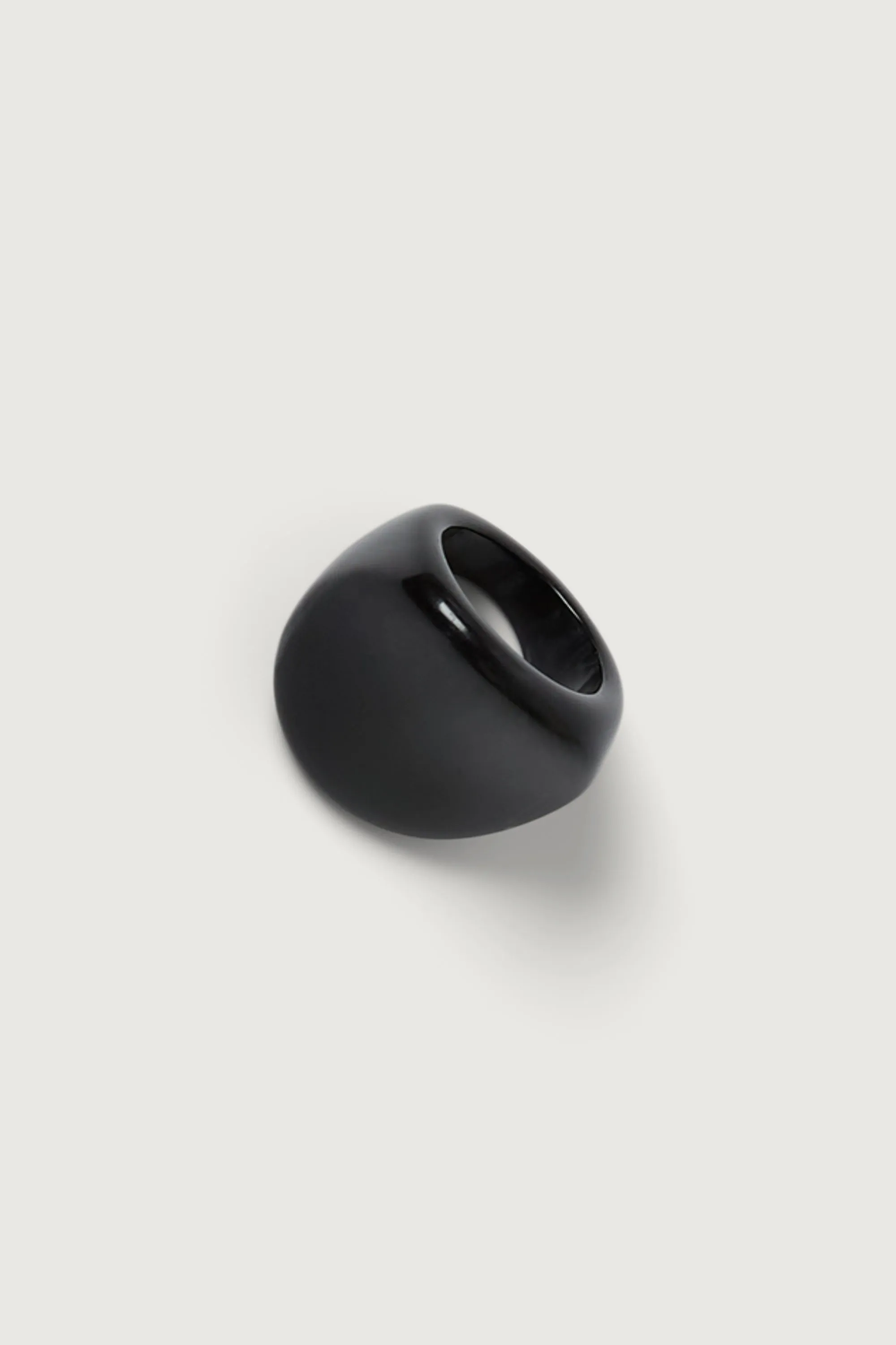CHUNKY RESIN DOME RING sold by OAK AND FORT product image thumbnail 2