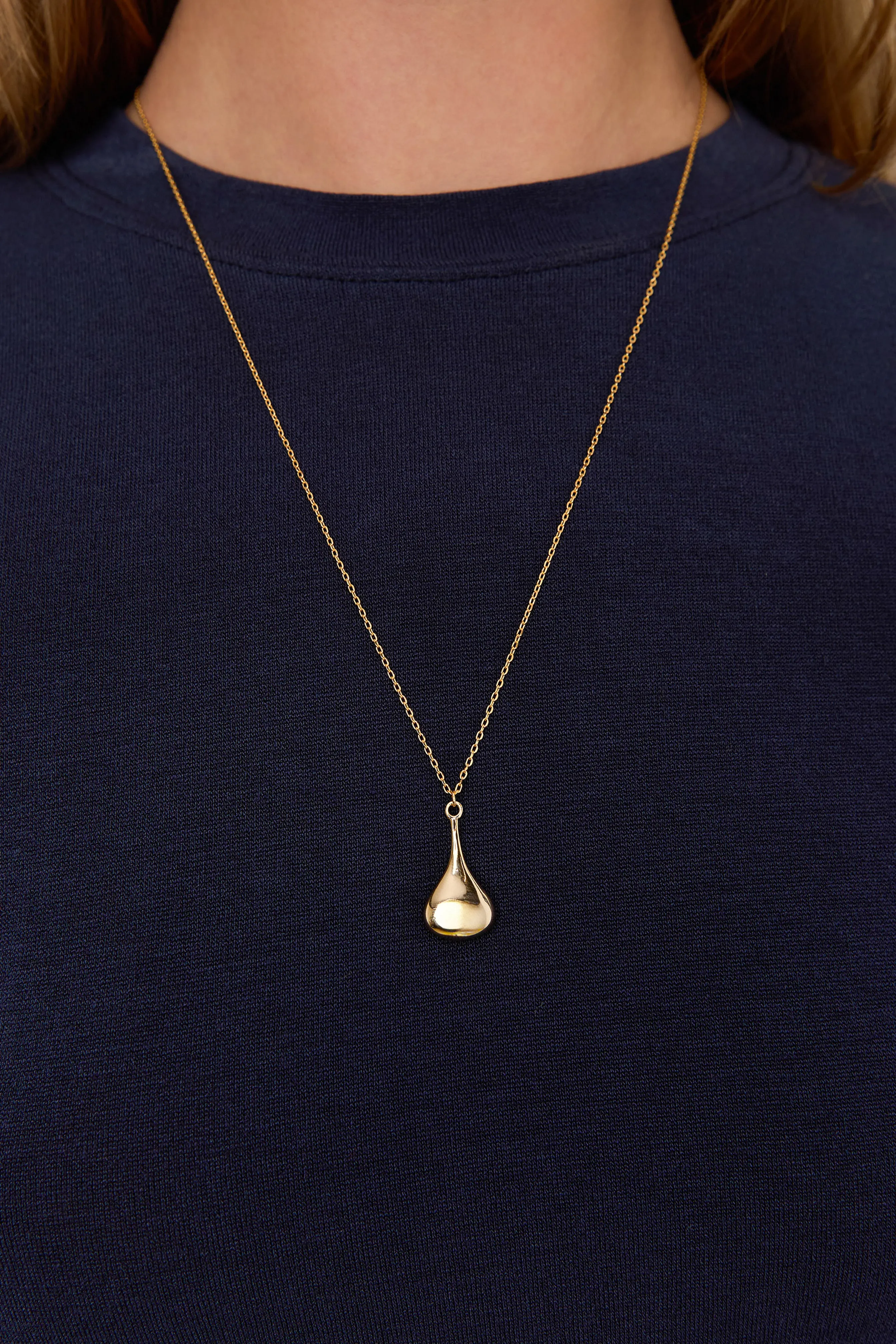 TEARDROP PENDANT NECKLACE sold by OAK AND FORT product image thumbnail 3