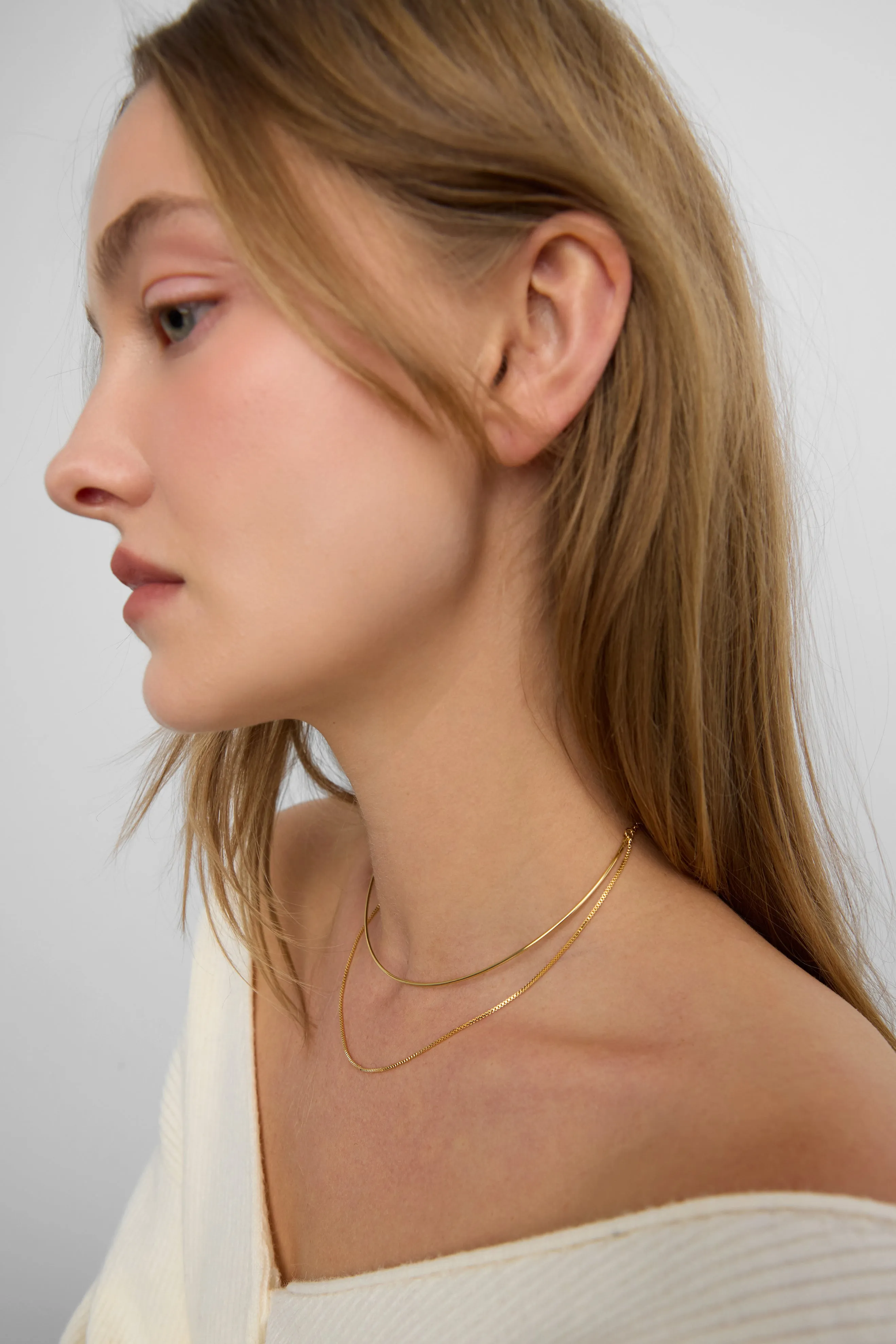 LAYERED NECKLACE sold by OAK AND FORT product image thumbnail 2