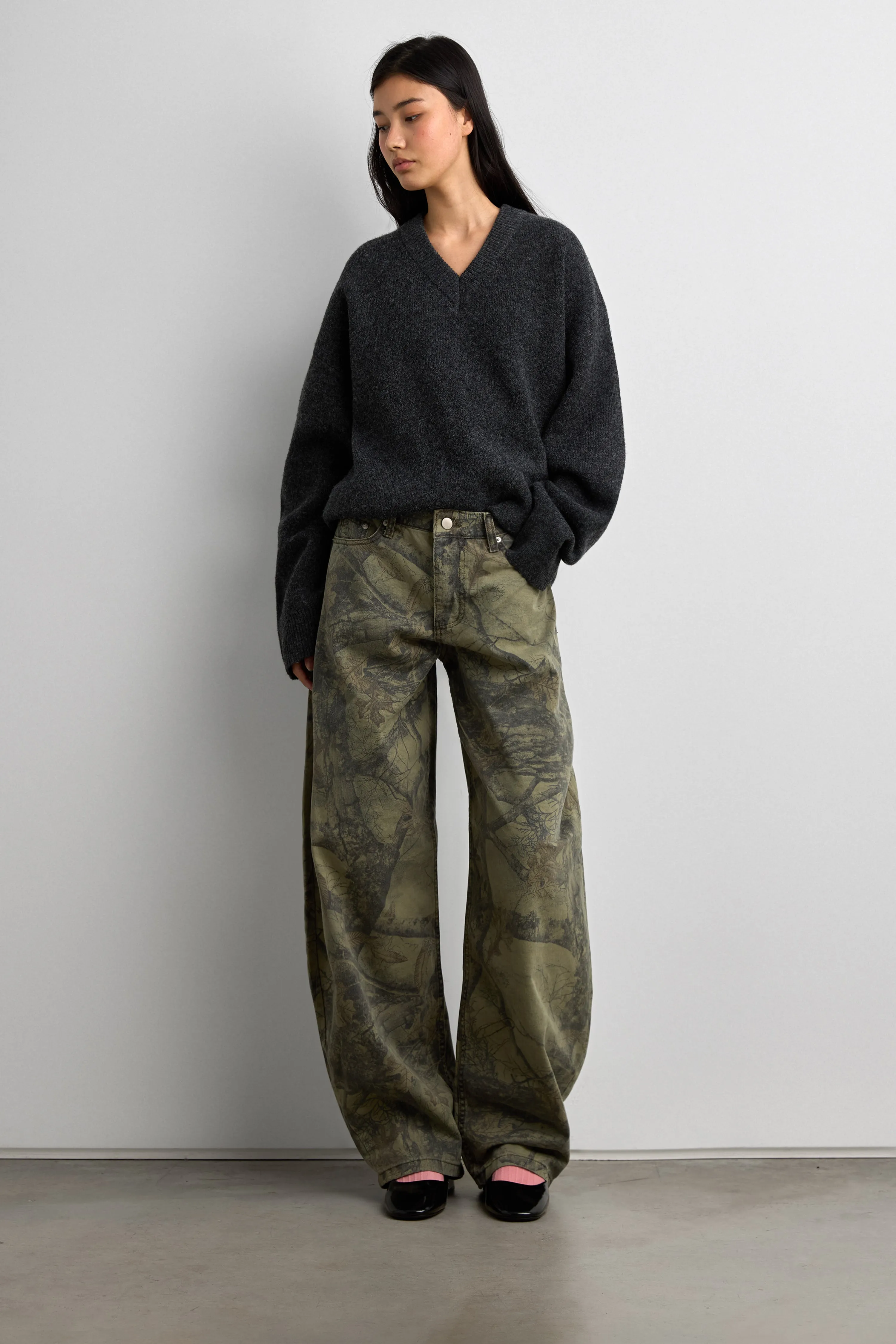 V-NECK SWEATER sold by OAK AND FORT