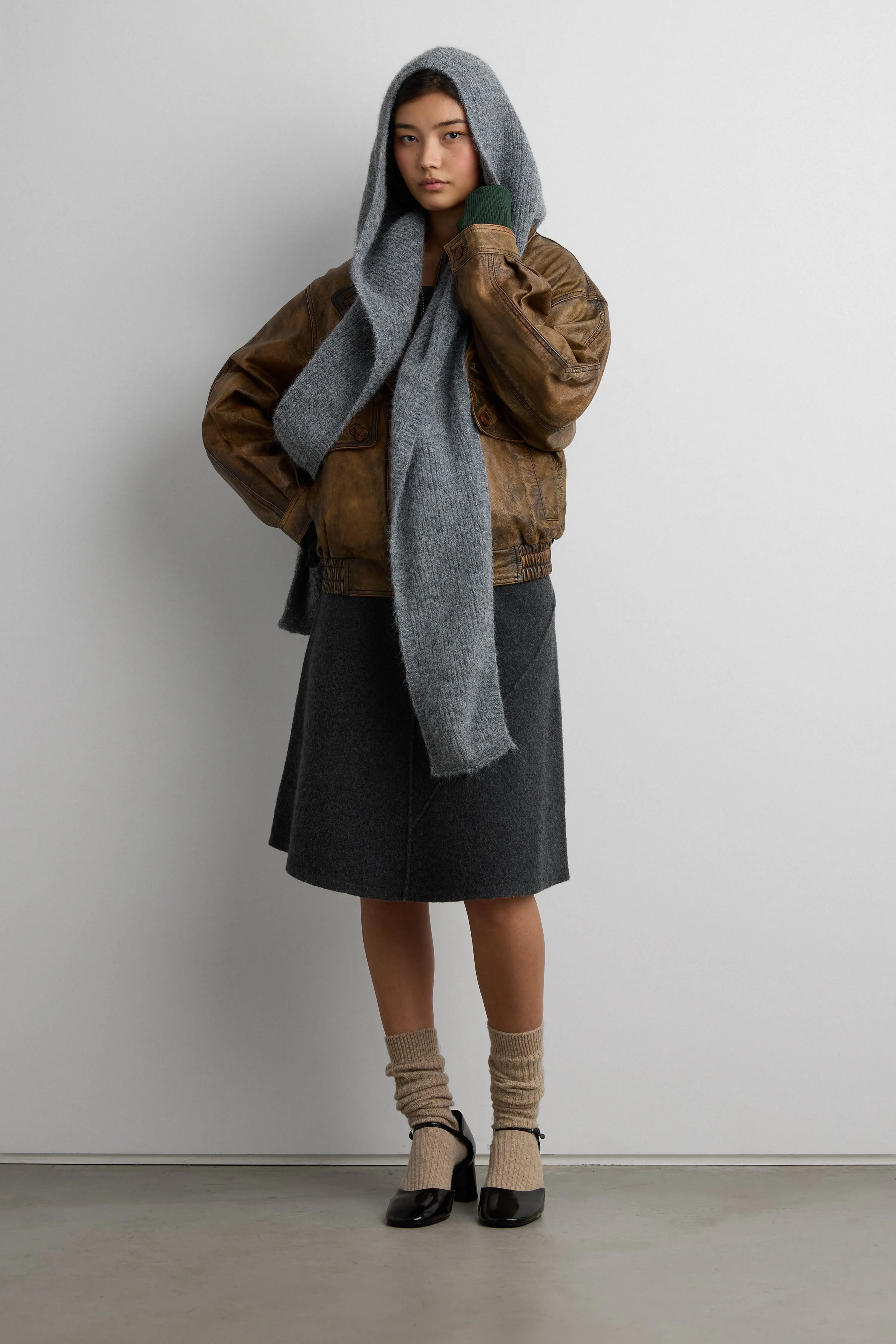 HOODED SCARF sold by OAK AND FORT product image thumbnail 2