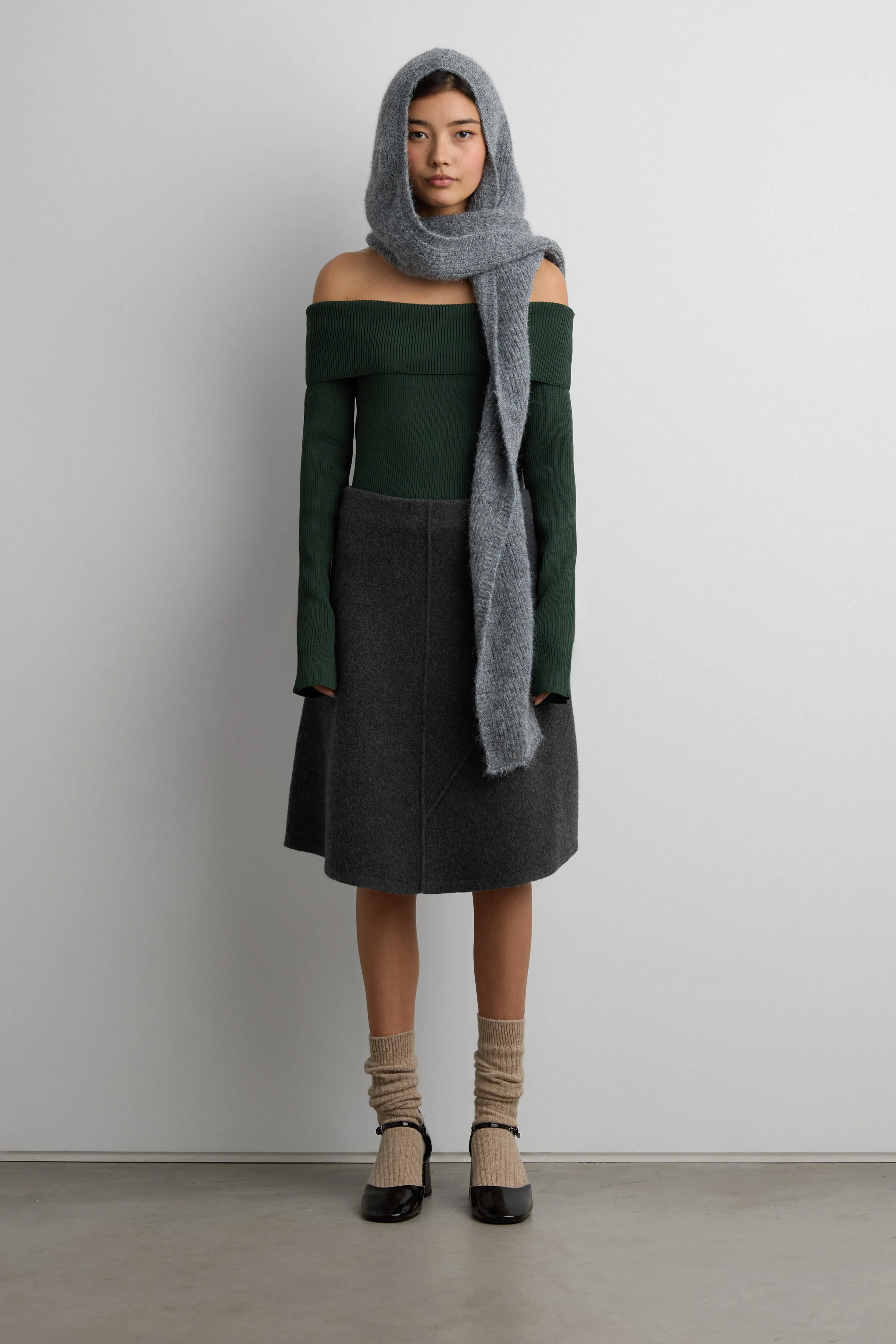 HOODED SCARF sold by OAK AND FORT product image thumbnail 3