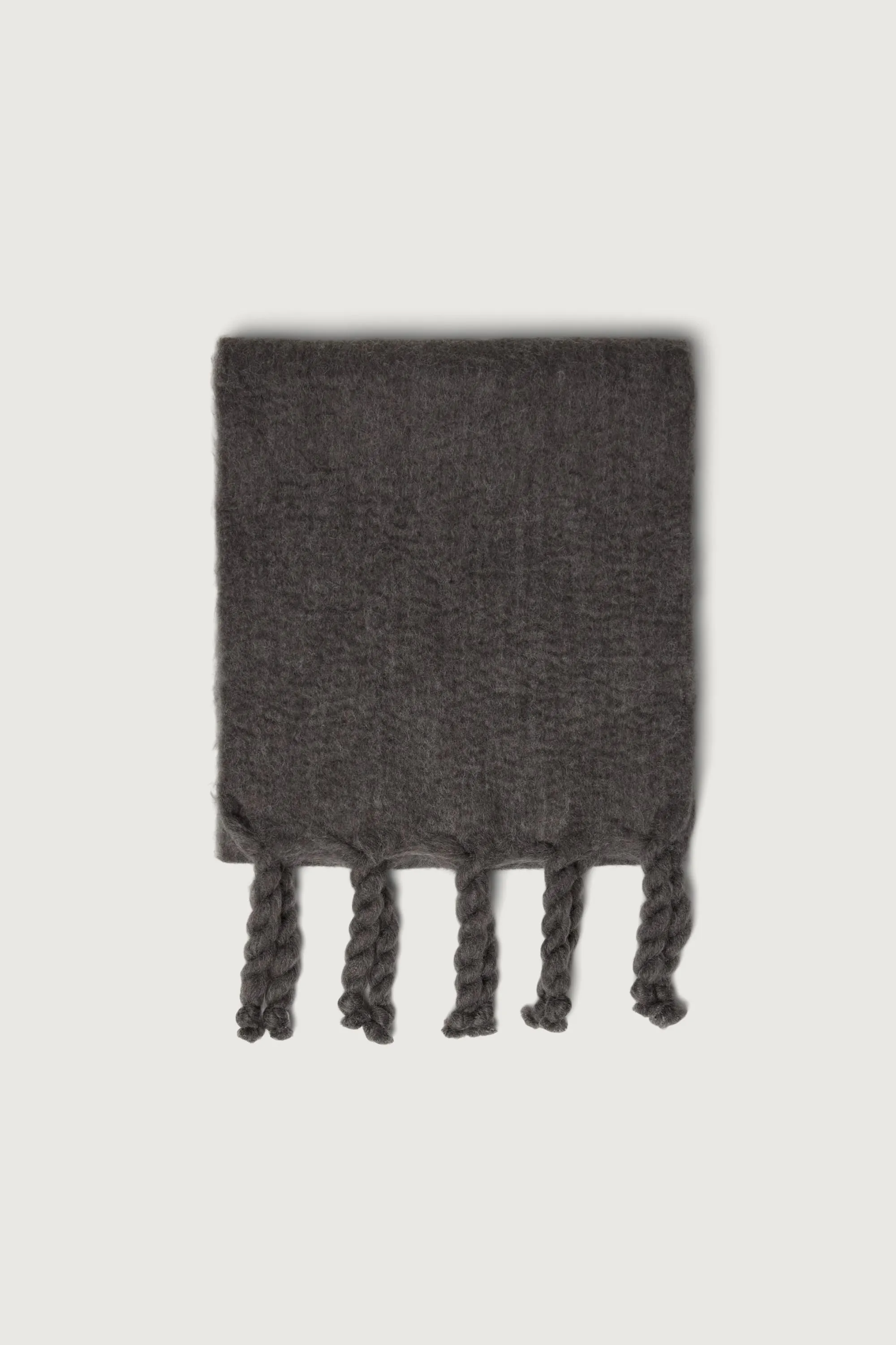 WOOL BLEND SCARF WITH TASSEL sold by OAK AND FORT product image thumbnail 2