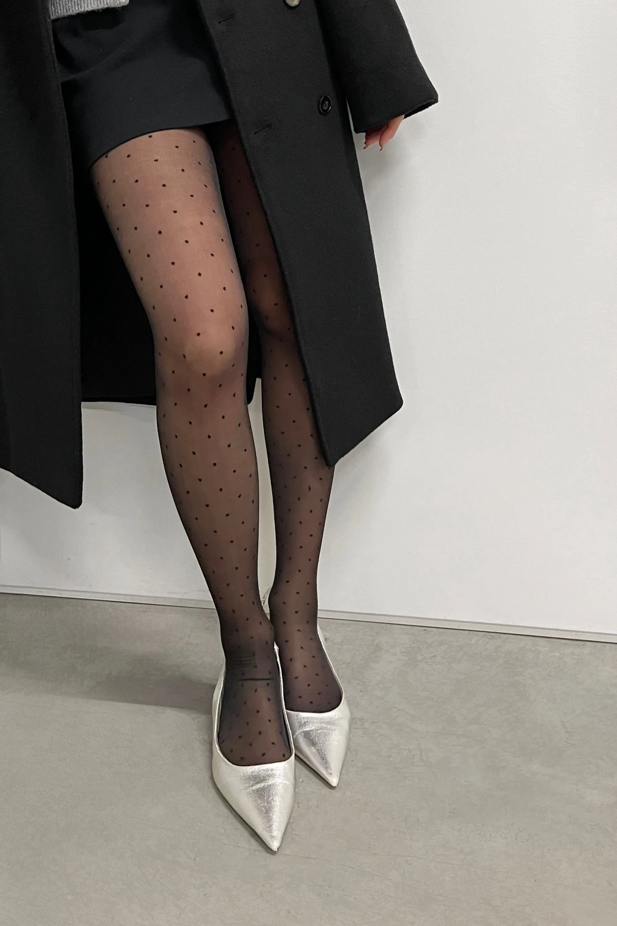 SHEER PATTERNED TIGHTS sold by OAK AND FORT