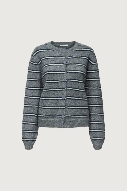 OVERSIZED STRIPED CARDIGAN sold by OAK AND FORT