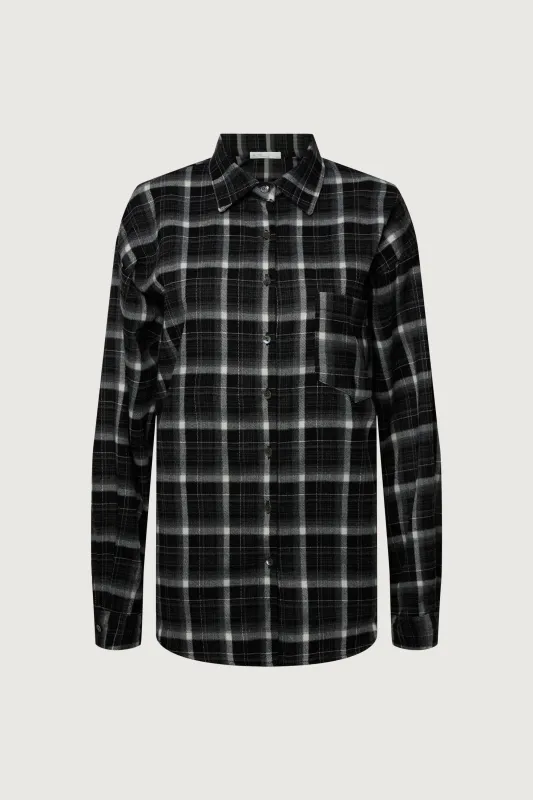 OVERSIZED FLANNEL PLAID SHIRT sold by OAK AND FORT