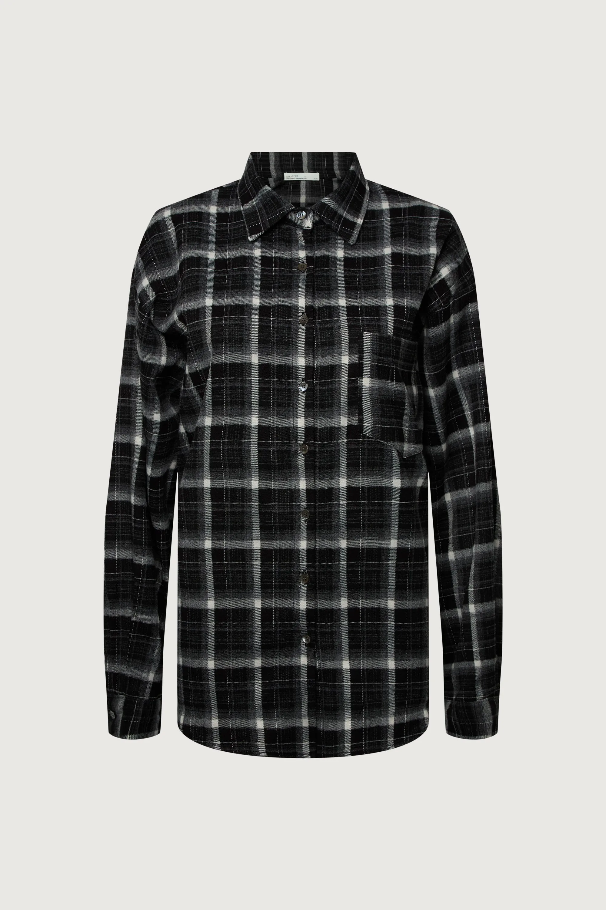 OVERSIZED FLANNEL PLAID SHIRT sold by OAK AND FORT