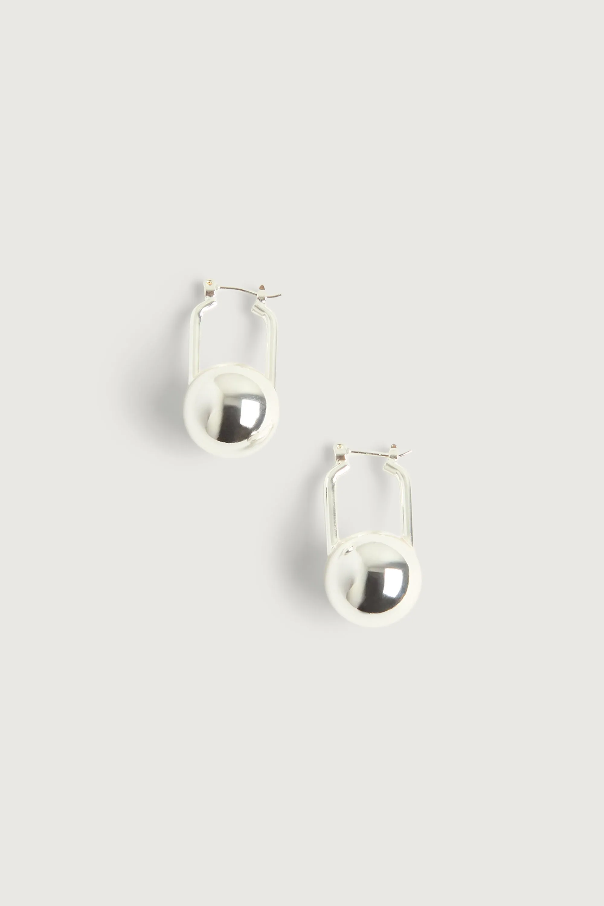 BALL HOOP EARRINGS sold by OAK AND FORT product image thumbnail 4