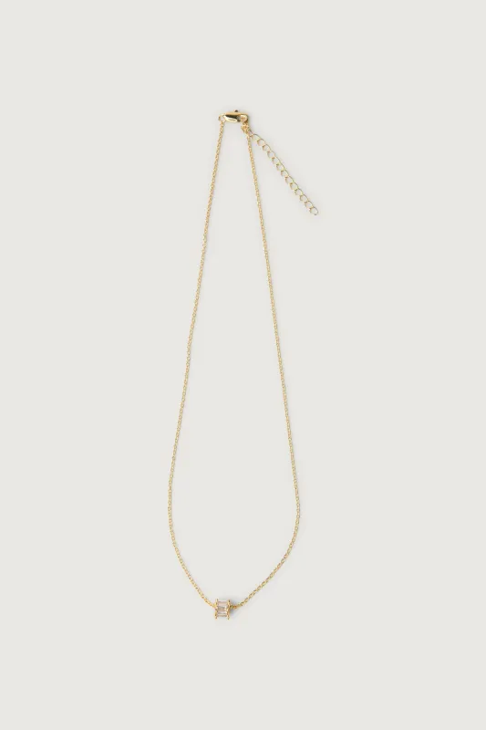 MINIMAL CHAIN WITH PENDANT sold by OAK AND FORT