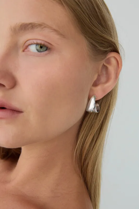 LAYERED CURVE EARRINGS sold by OAK AND FORT