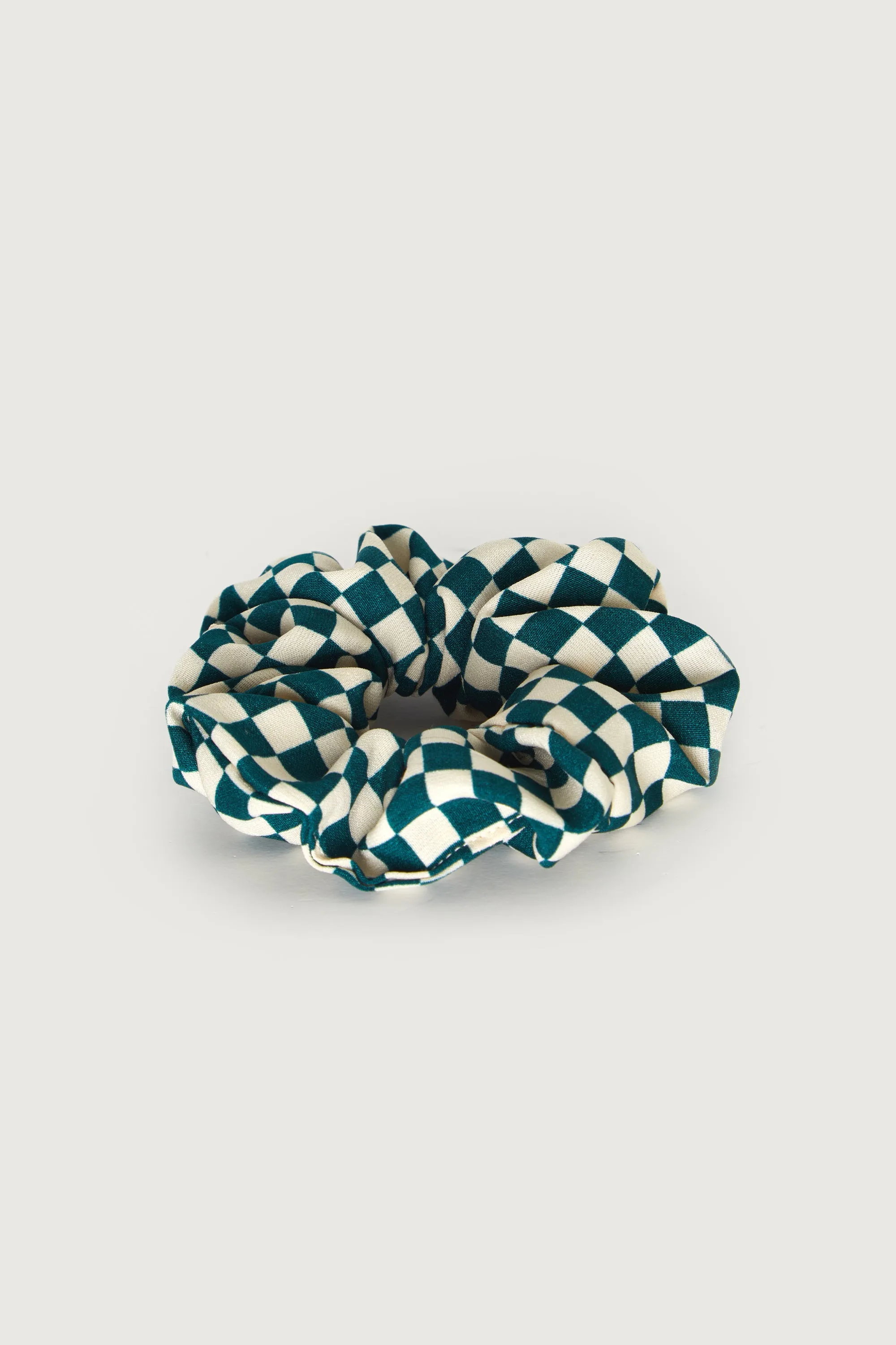 CHECKERED SCRUNCHIE sold by OAK AND FORT product image thumbnail 3