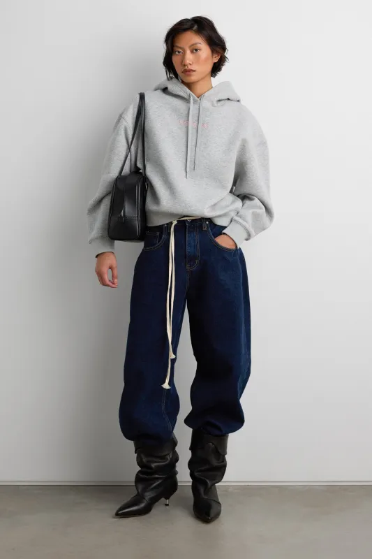 FLEECE STUDIO BOW GRAPHIC HOODIE sold by OAK AND FORT