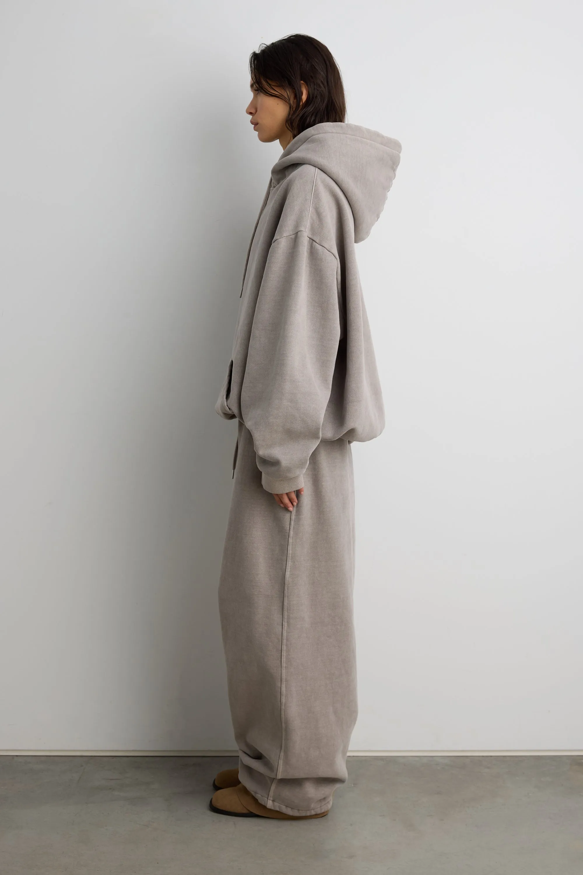 FLEECE STUDIO BOYFRIEND HOODIE sold by OAK AND FORT product image thumbnail 2