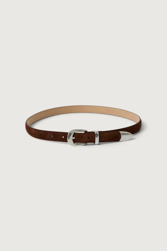 MILA WESTERN SUEDE BELT sold by OAK AND FORT