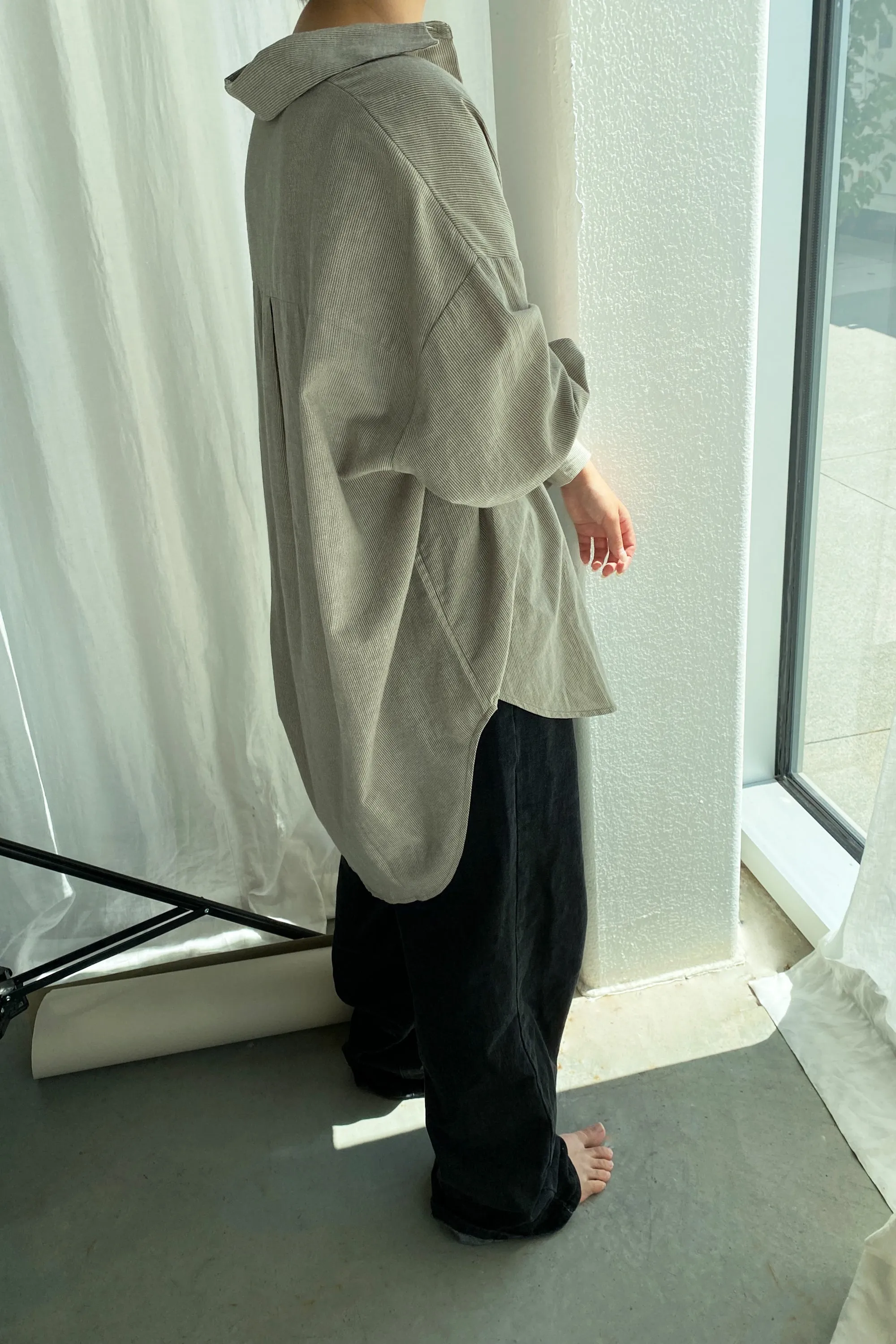 POPLIN SHIRT sold by OAK AND FORT product image thumbnail 2