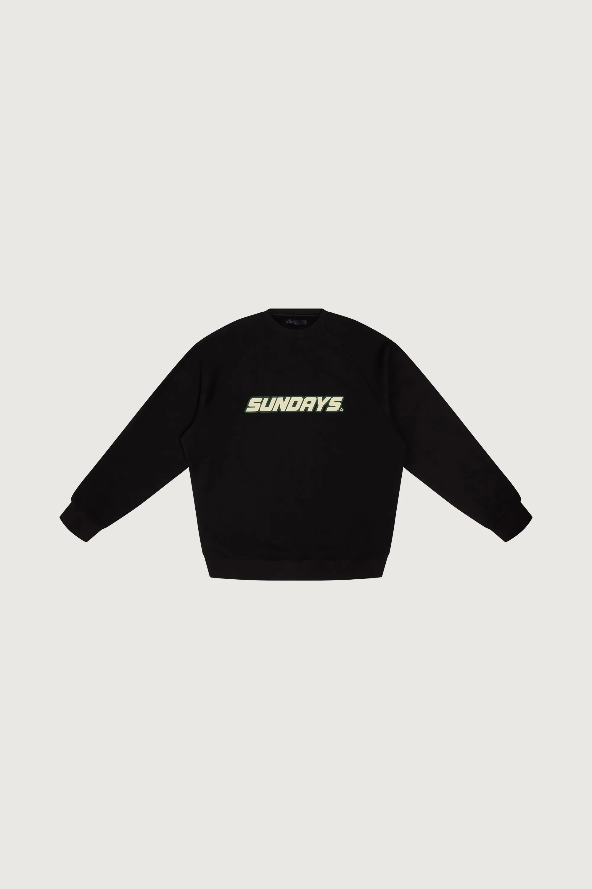 SUNDAY OVERSIZED RAGLAN CREWNECK FLEECE SWEATSHIRT sold by OAK AND FORT product image thumbnail 2