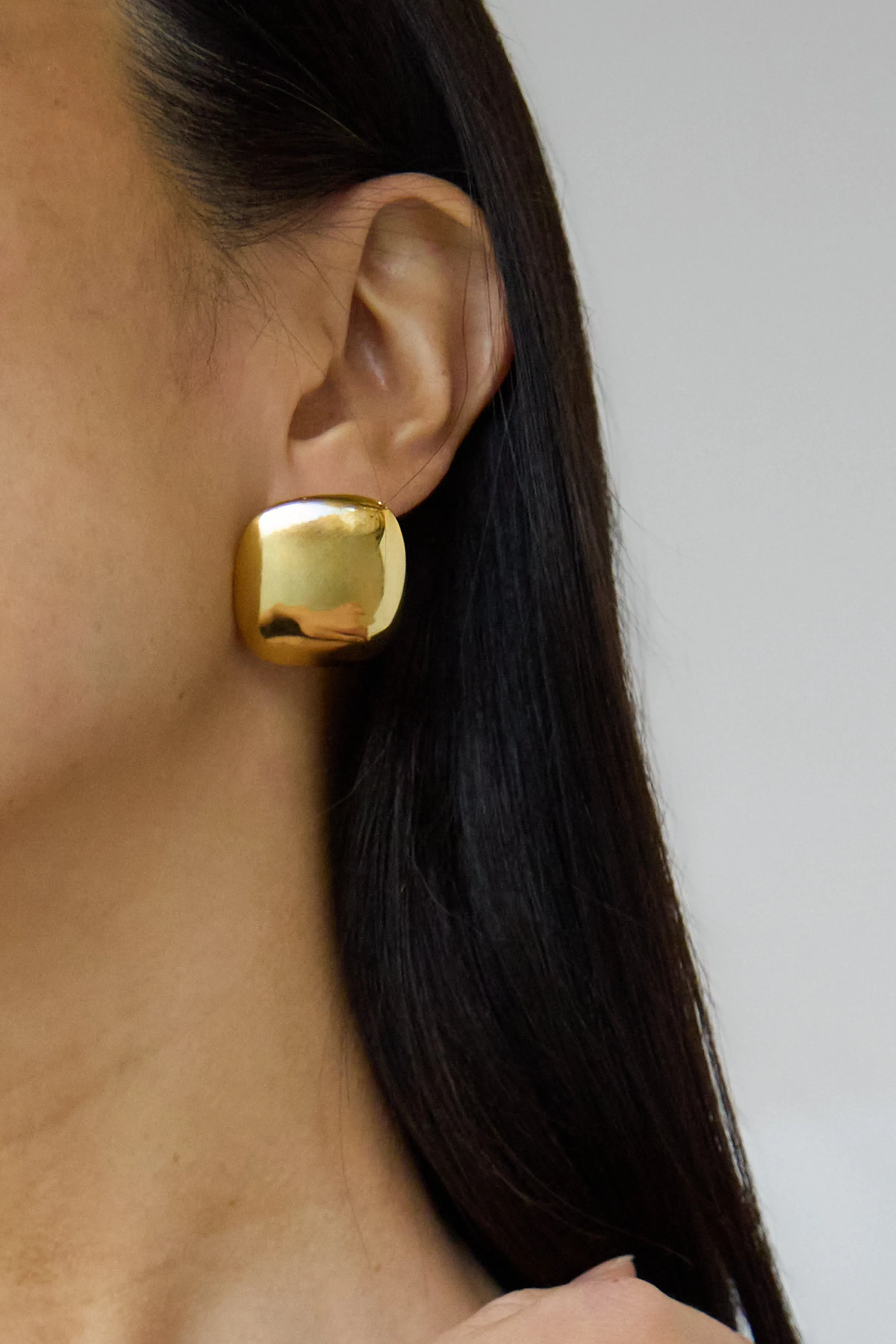 CHUNKY SQUARE STUDS sold by OAK AND FORT product image thumbnail 2