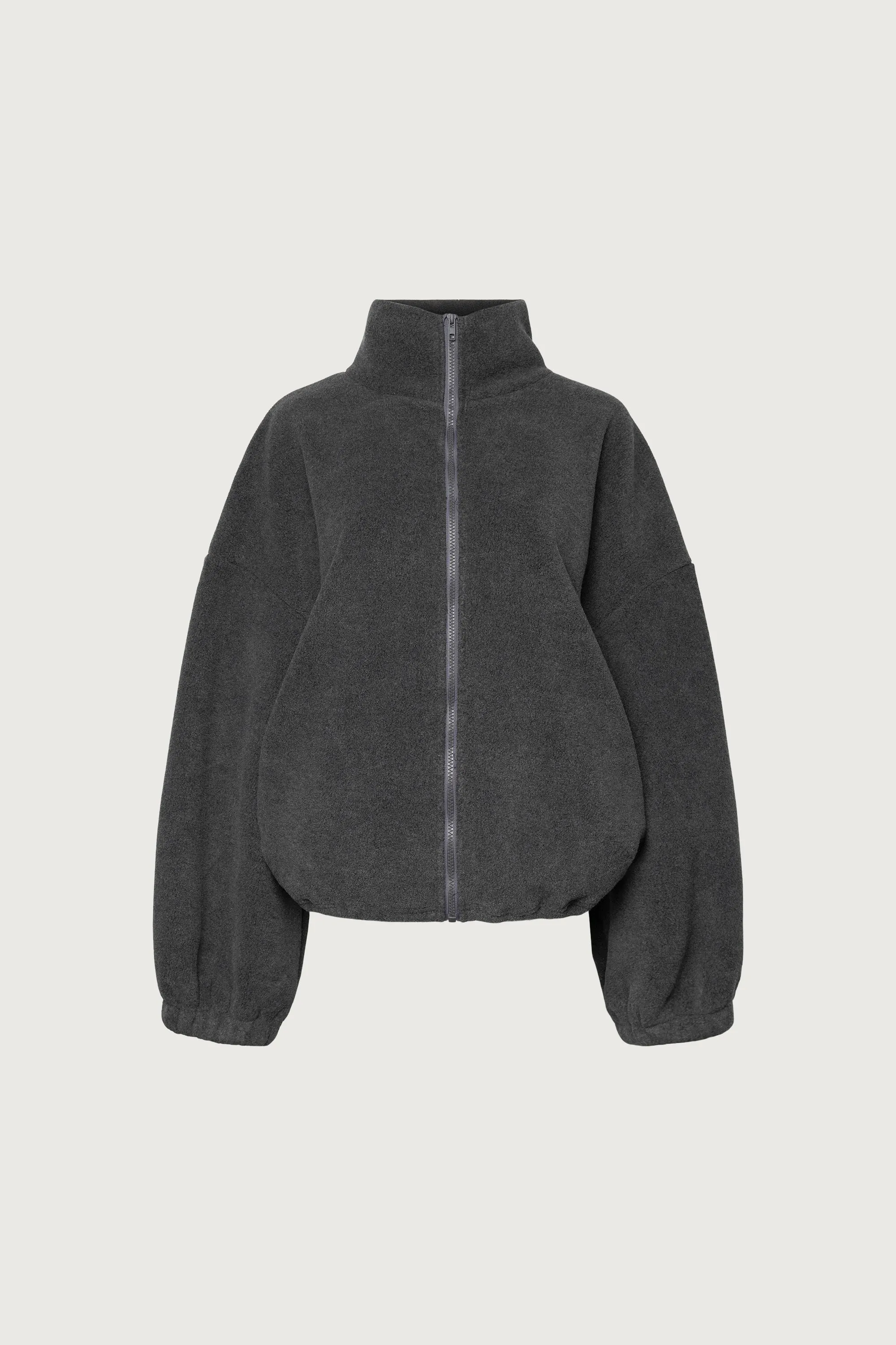 OVERSIZED FUNNEL NECK FLEECE JACKET sold by OAK AND FORT product image thumbnail 3