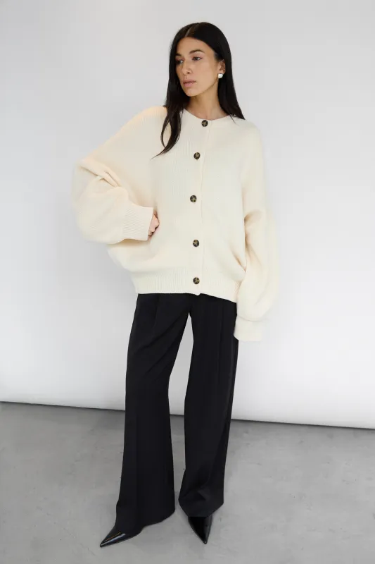 CHUNKY OVERSIZED KNIT SWEATER sold by OAK AND FORT