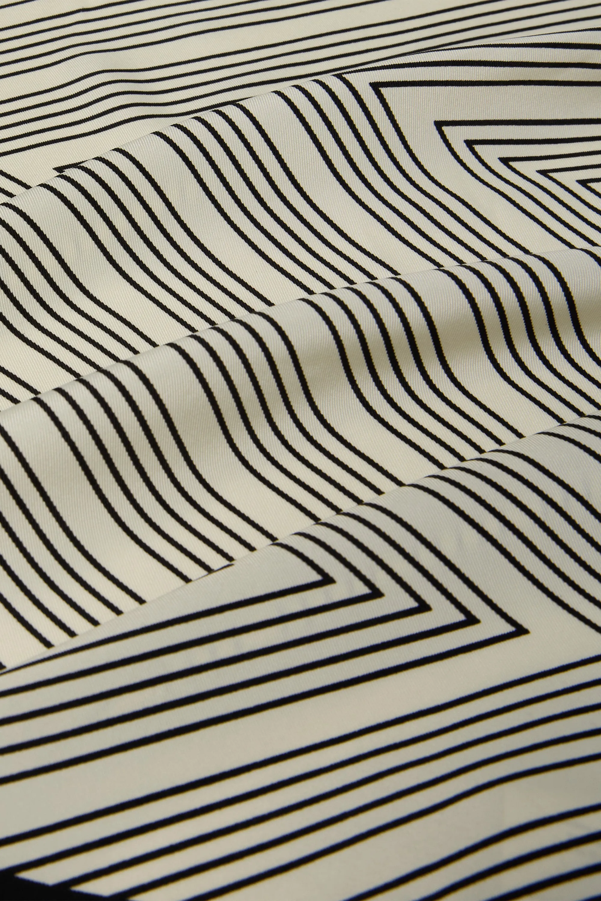 MONOCHROME ZIGZAG SCARF sold by OAK AND FORT product image thumbnail 5
