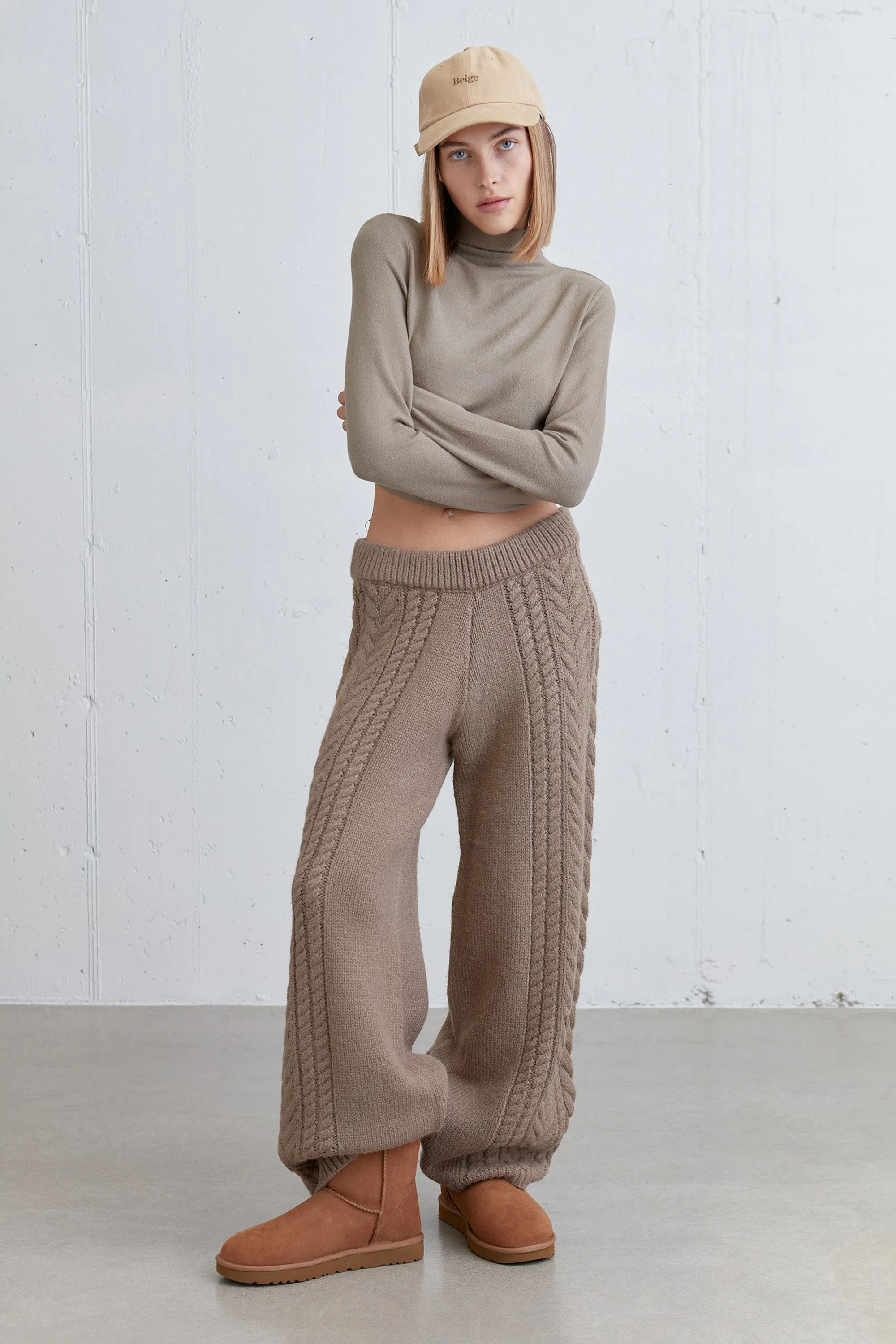 CABLE KNIT PANT sold by OAK AND FORT