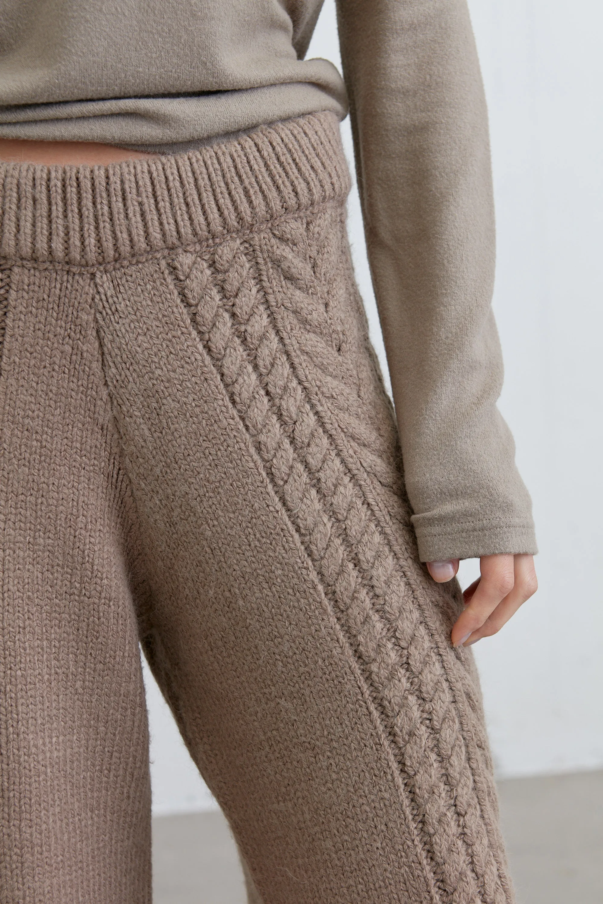 CABLE KNIT PANT sold by OAK AND FORT product image thumbnail 2