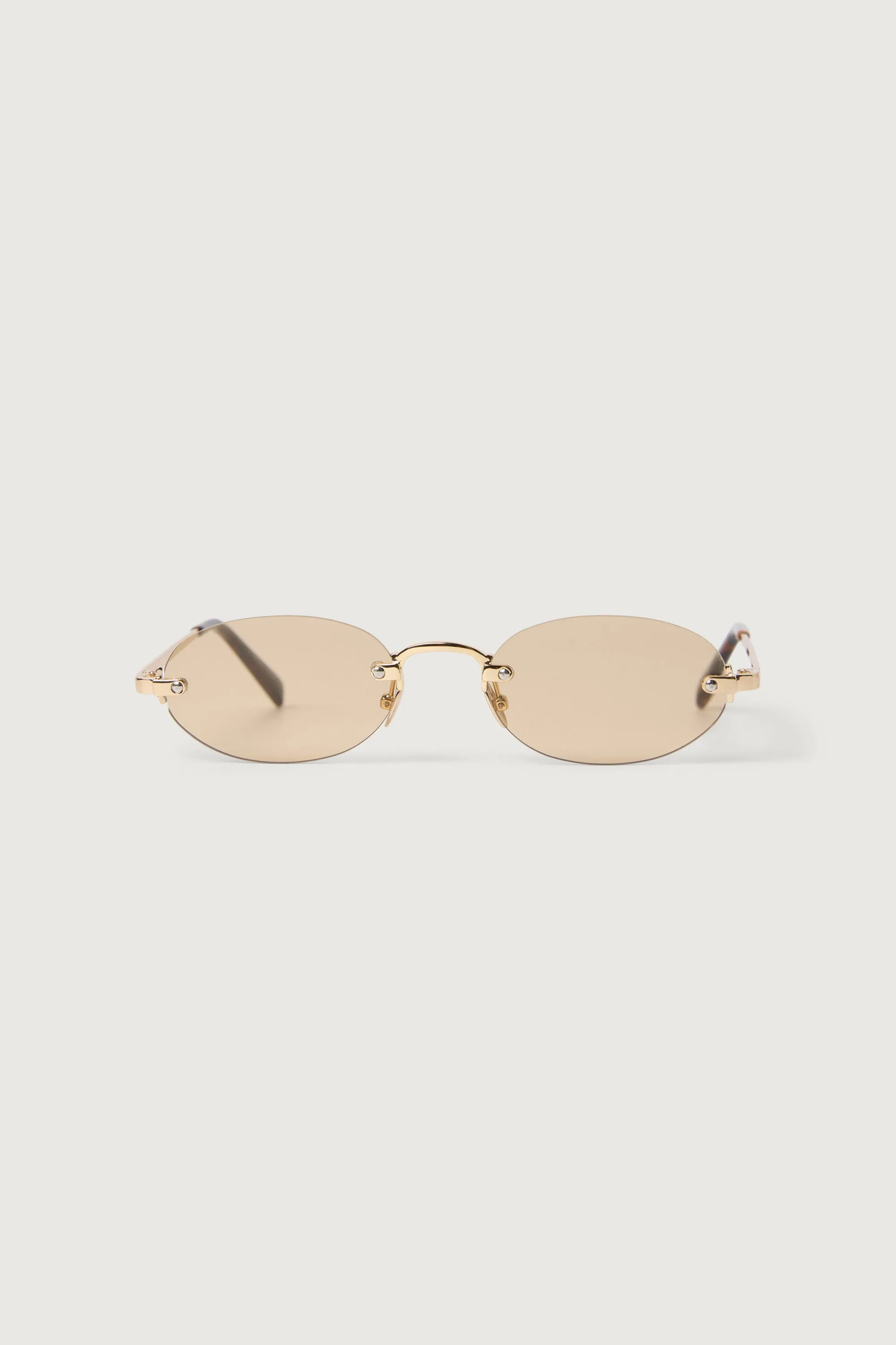 OVAL FRAMELESS SUNGLASSES sold by OAK AND FORT product image thumbnail 4