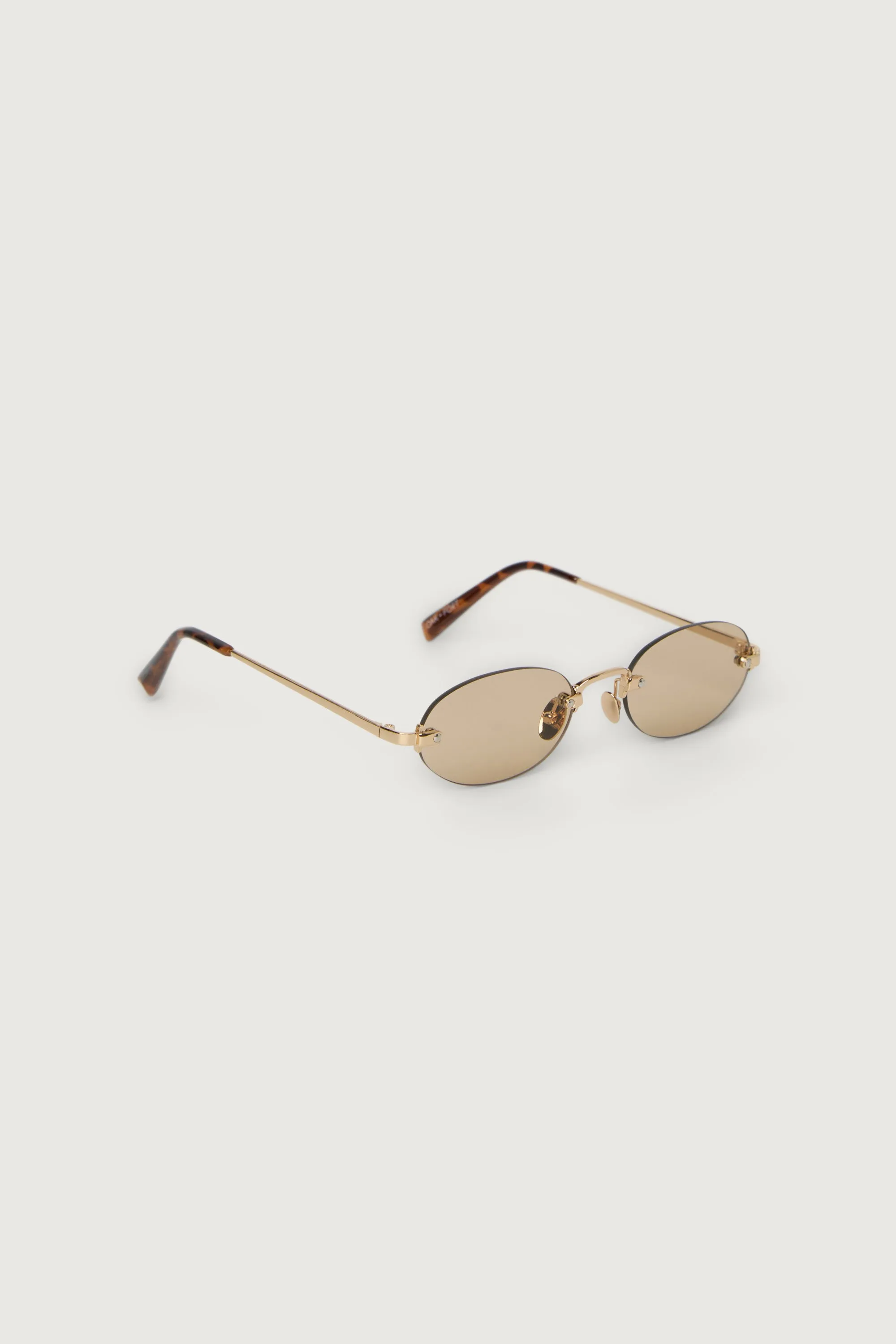OVAL FRAMELESS SUNGLASSES sold by OAK AND FORT product image thumbnail 5