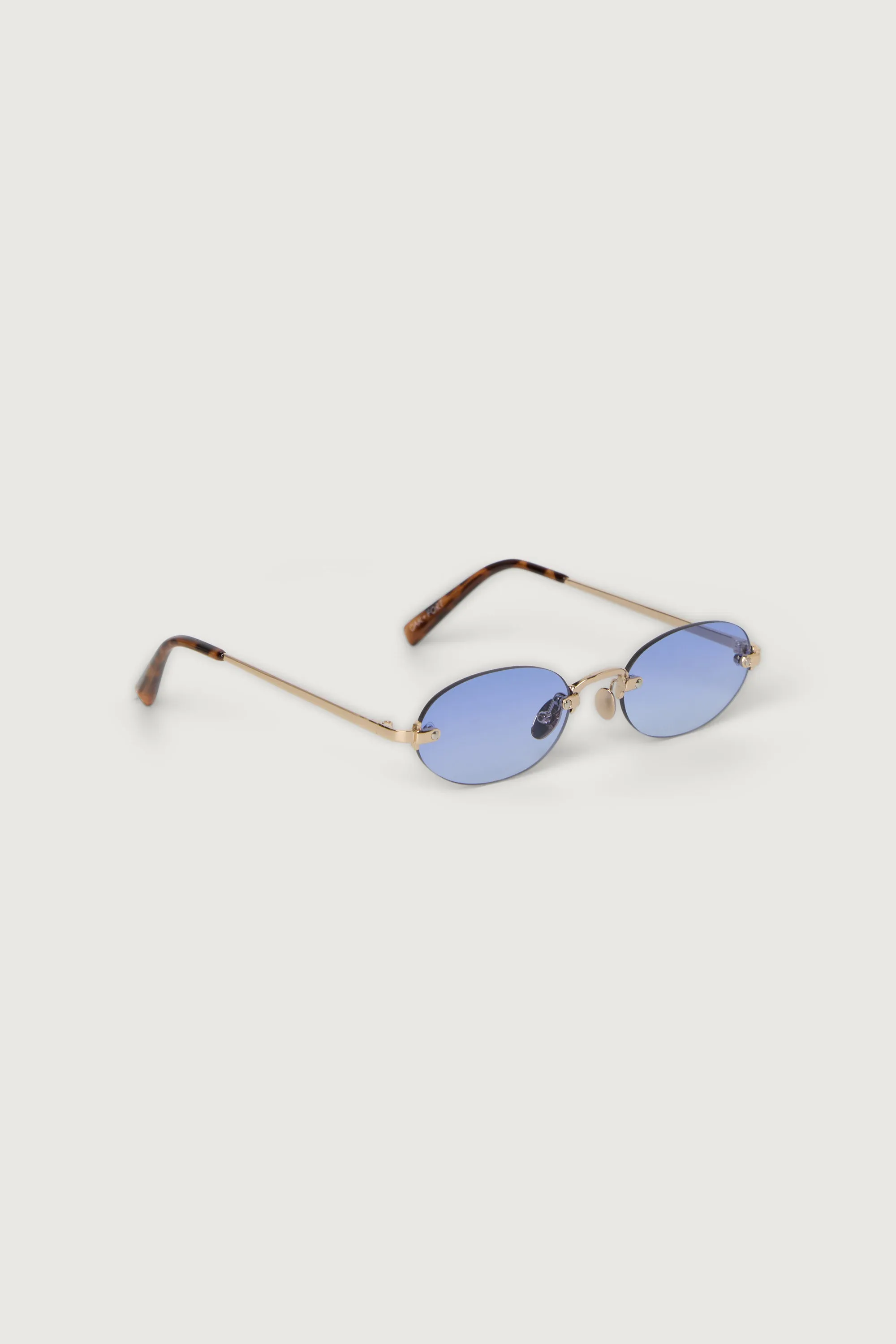 OVAL FRAMELESS SUNGLASSES sold by OAK AND FORT product image thumbnail 2