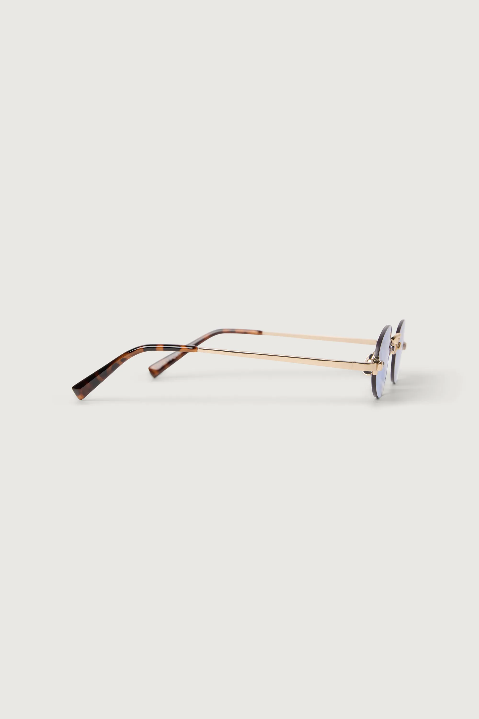 OVAL FRAMELESS SUNGLASSES sold by OAK AND FORT product image thumbnail 3