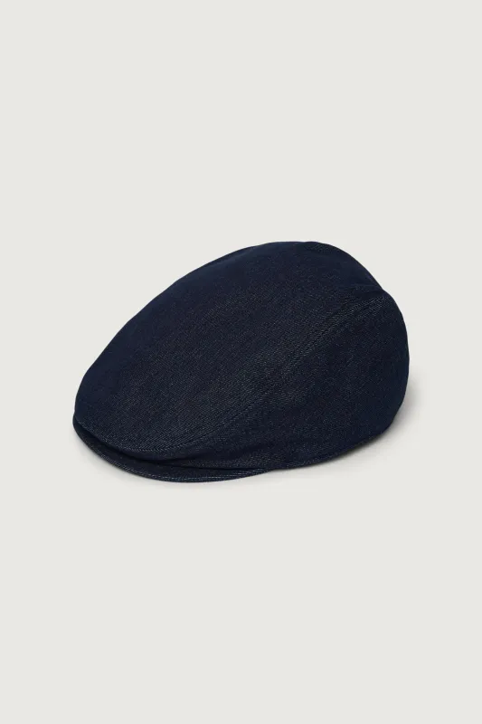 DENIM FLAT CAP sold by OAK AND FORT