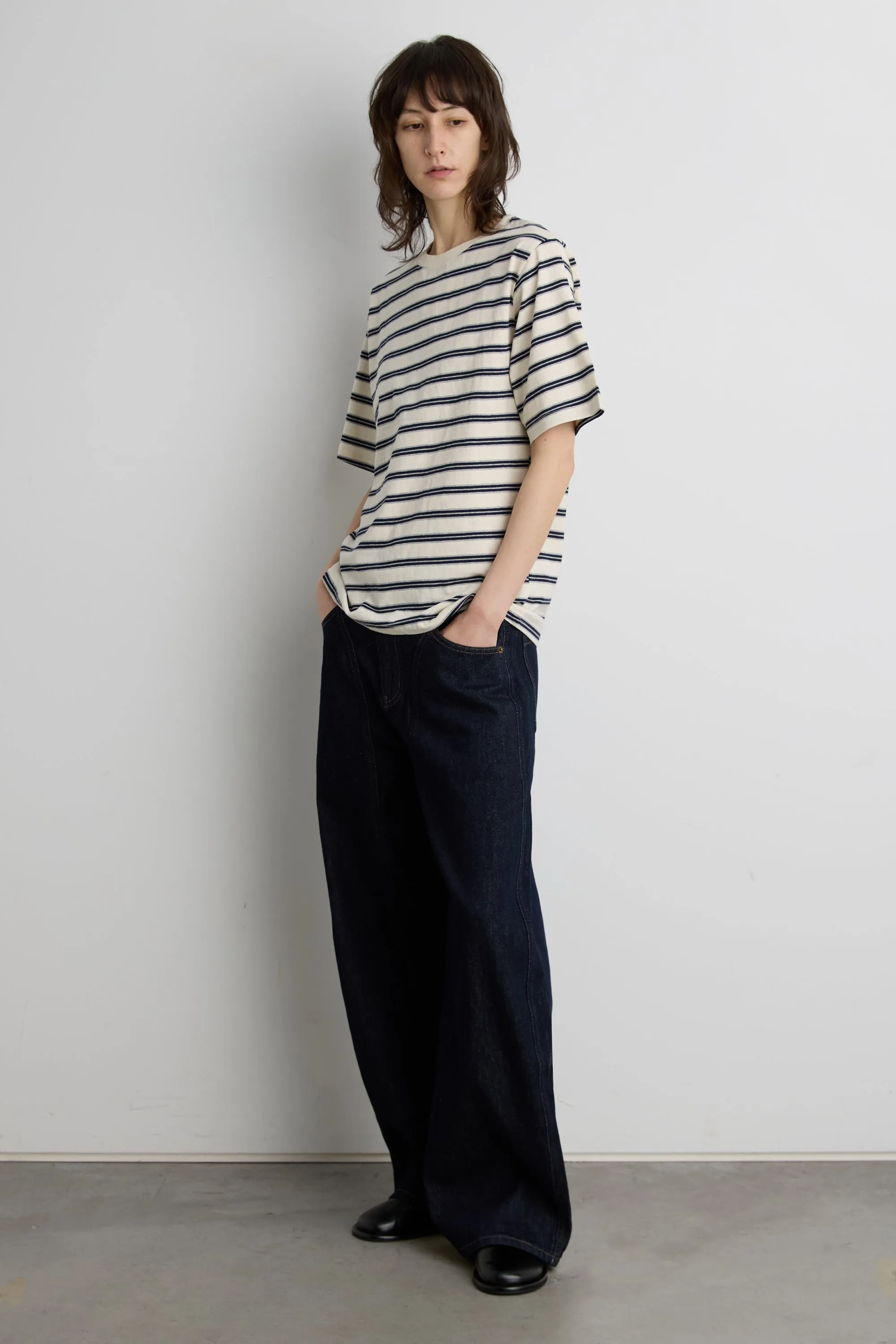 STRIPED COTTON TSHIRT sold by OAK AND FORT