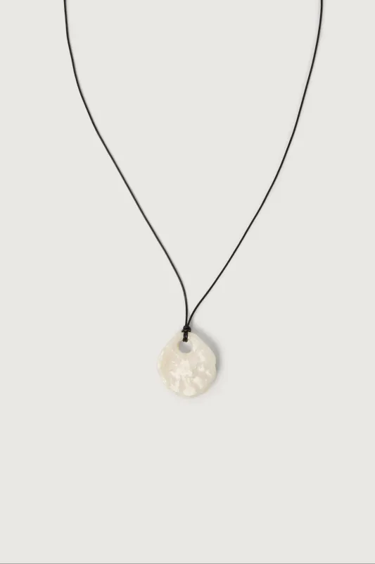 TEXTURED STONE PENDANT NECKLACE sold by OAK AND FORT