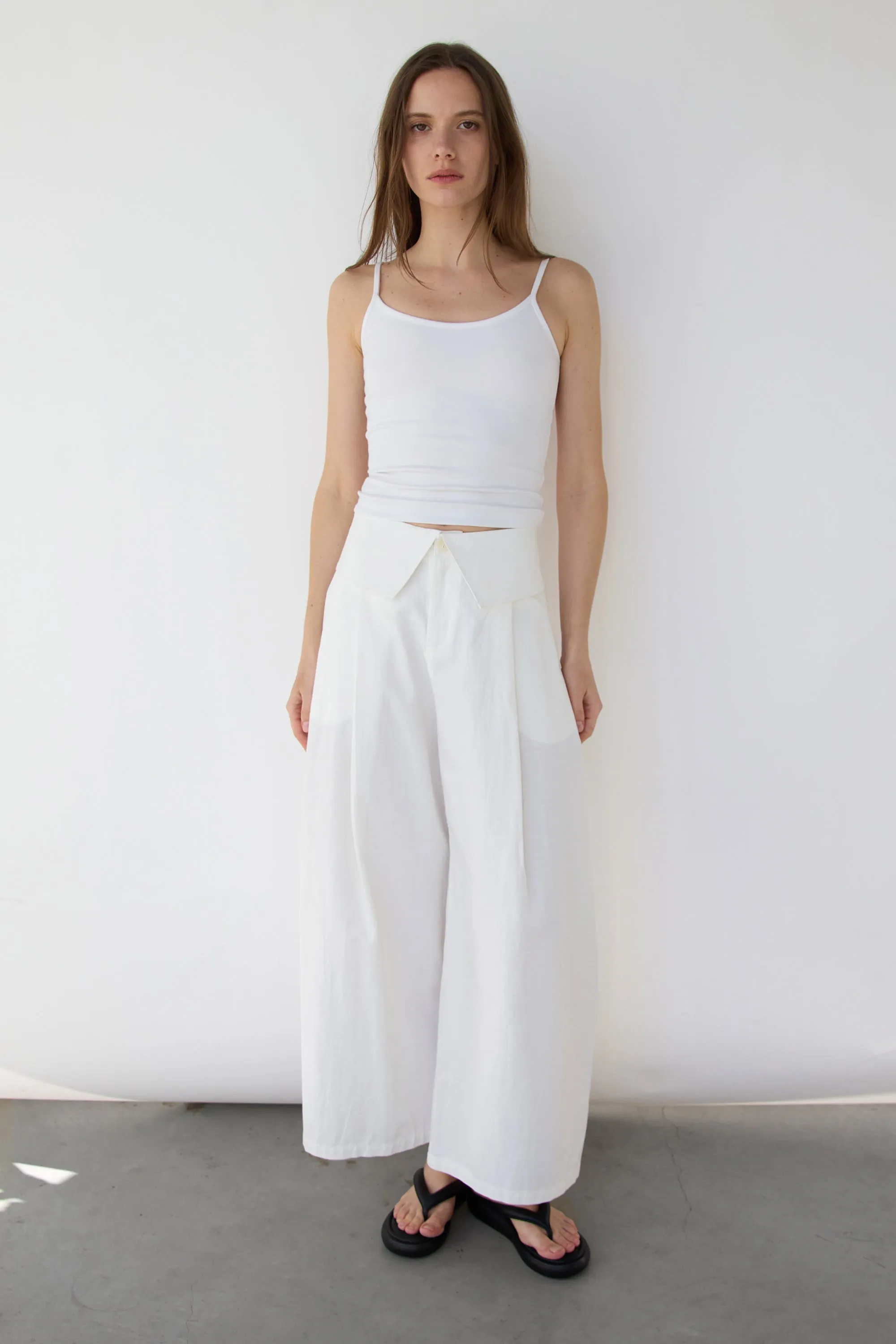 FOLD-OVER WAIST PANT sold by OAK AND FORT product image thumbnail 3