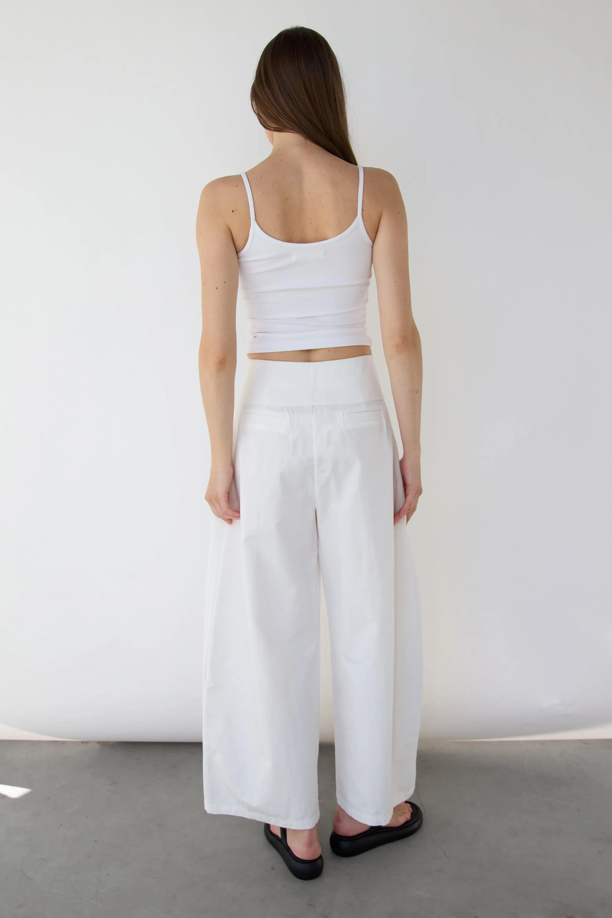 FOLD-OVER WAIST PANT sold by OAK AND FORT product image thumbnail 4