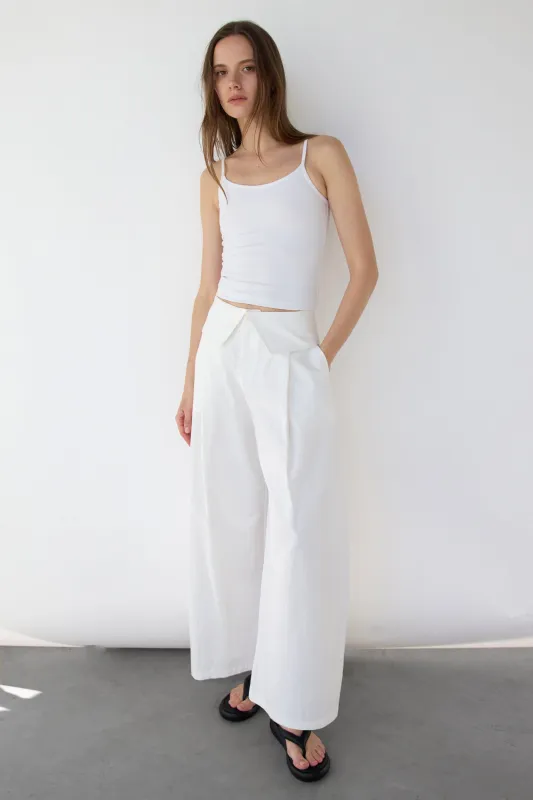 FOLD-OVER WAIST PANT made by OAK AND FORT