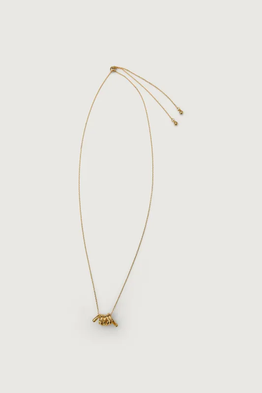 LAYERED CIRCLE NECKLACE made by OAK AND FORT