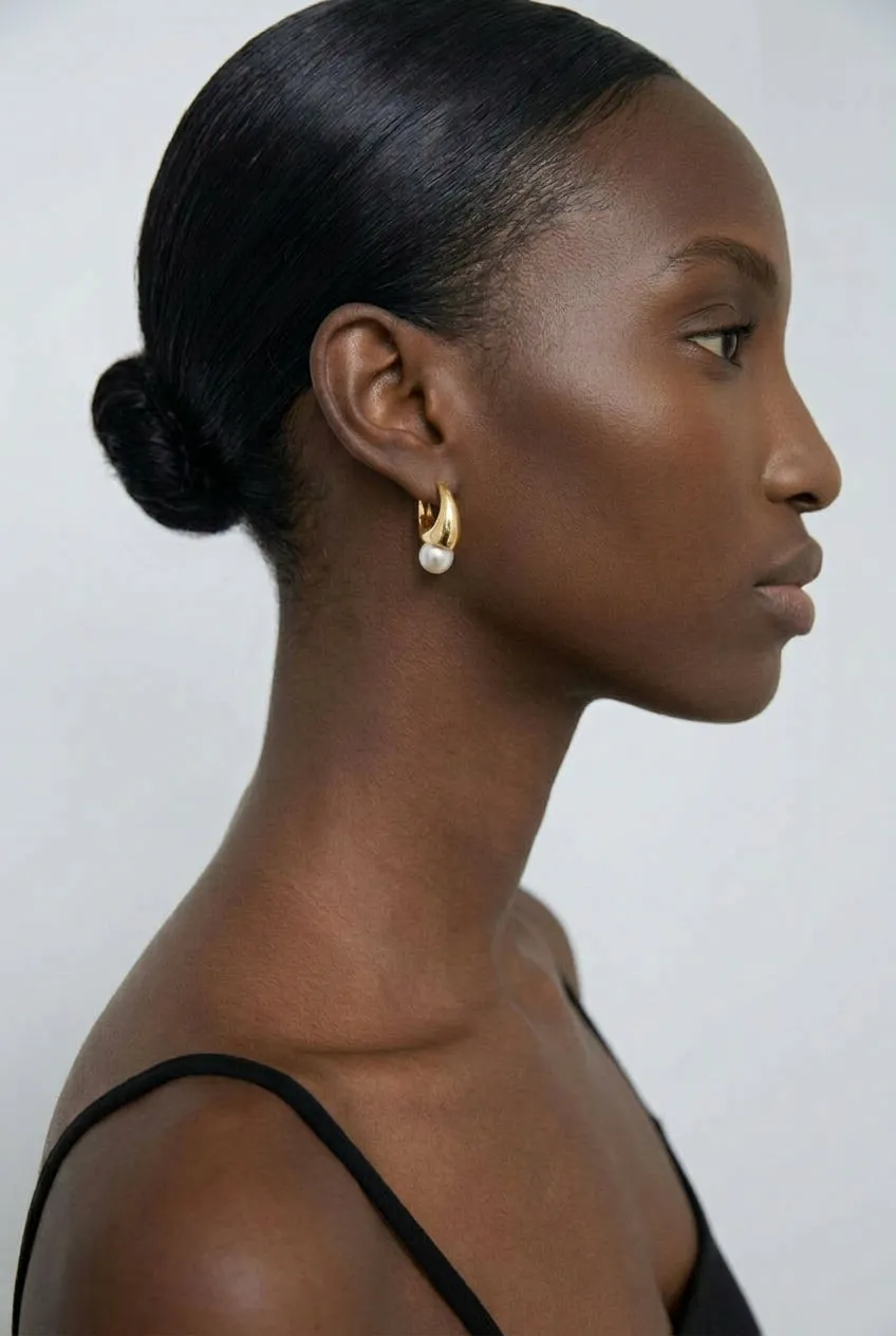 CONTRAST PENDANT EARRING sold by OAK AND FORT product image thumbnail 2