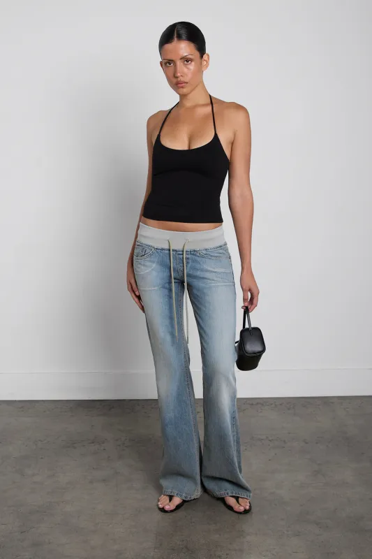 LOW RISE BOOTCUT JEAN made by OAK AND FORT