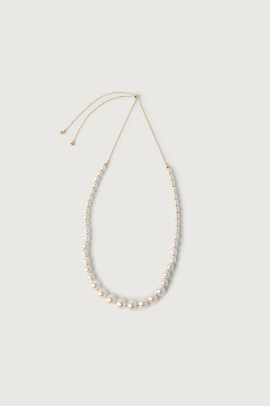 PEARL STRAND NECKLACE made by OAK AND FORT