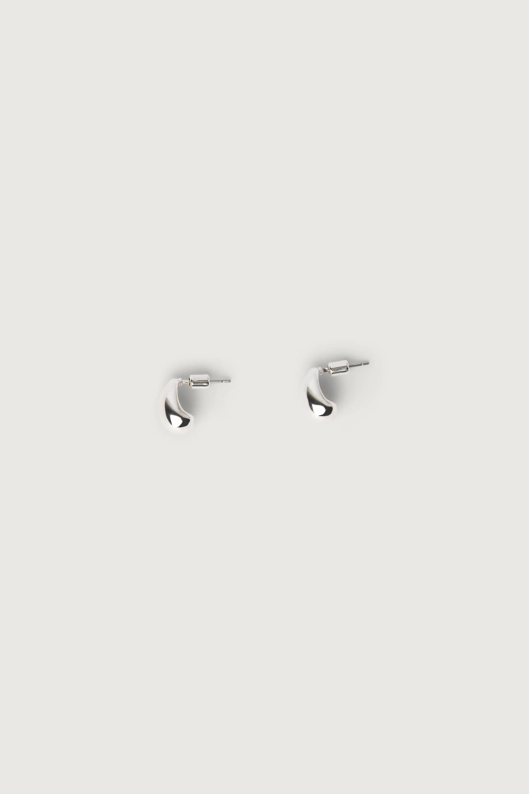 TEAR DROP HOOP EARRINGS sold by OAK AND FORT product image thumbnail 3