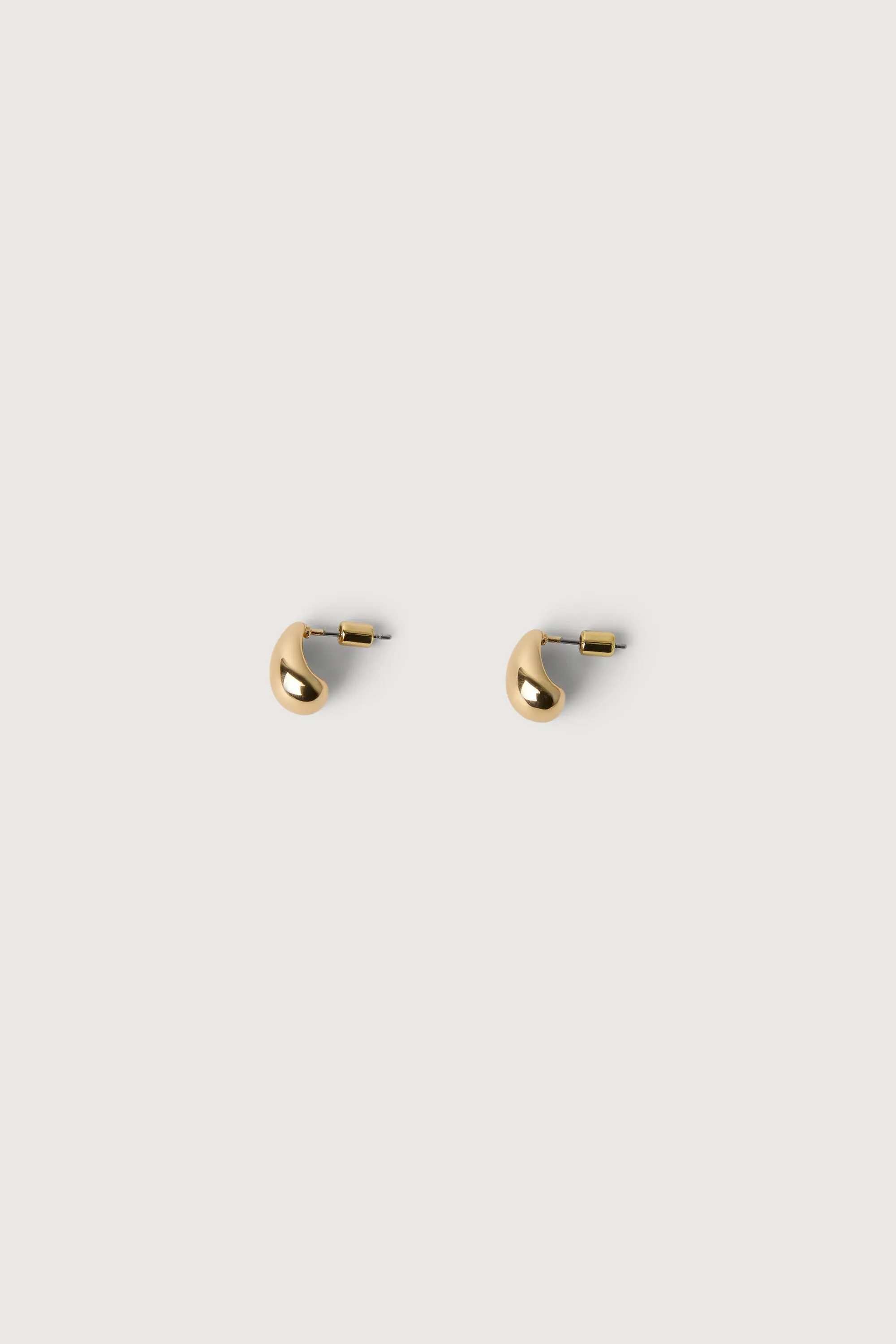 TEAR DROP HOOP EARRINGS sold by OAK AND FORT product image thumbnail 2