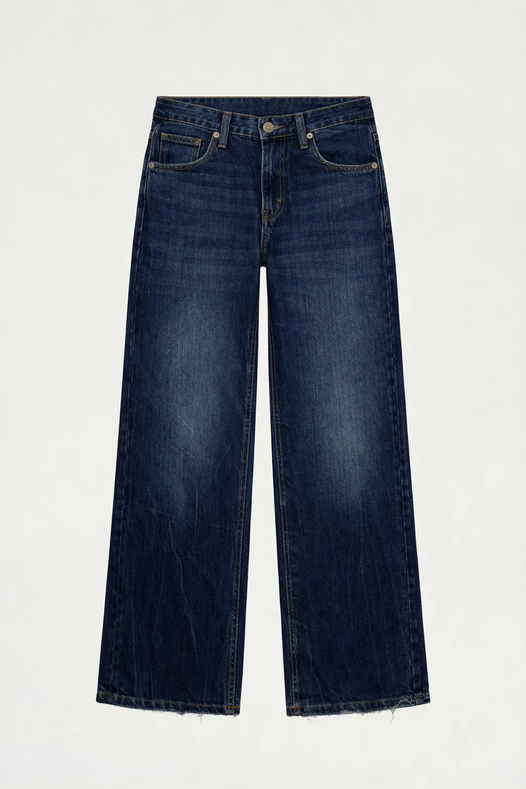 RETRO LOW RISE VINTAGE WASH JEAN sold by OAK AND FORT product image thumbnail 4