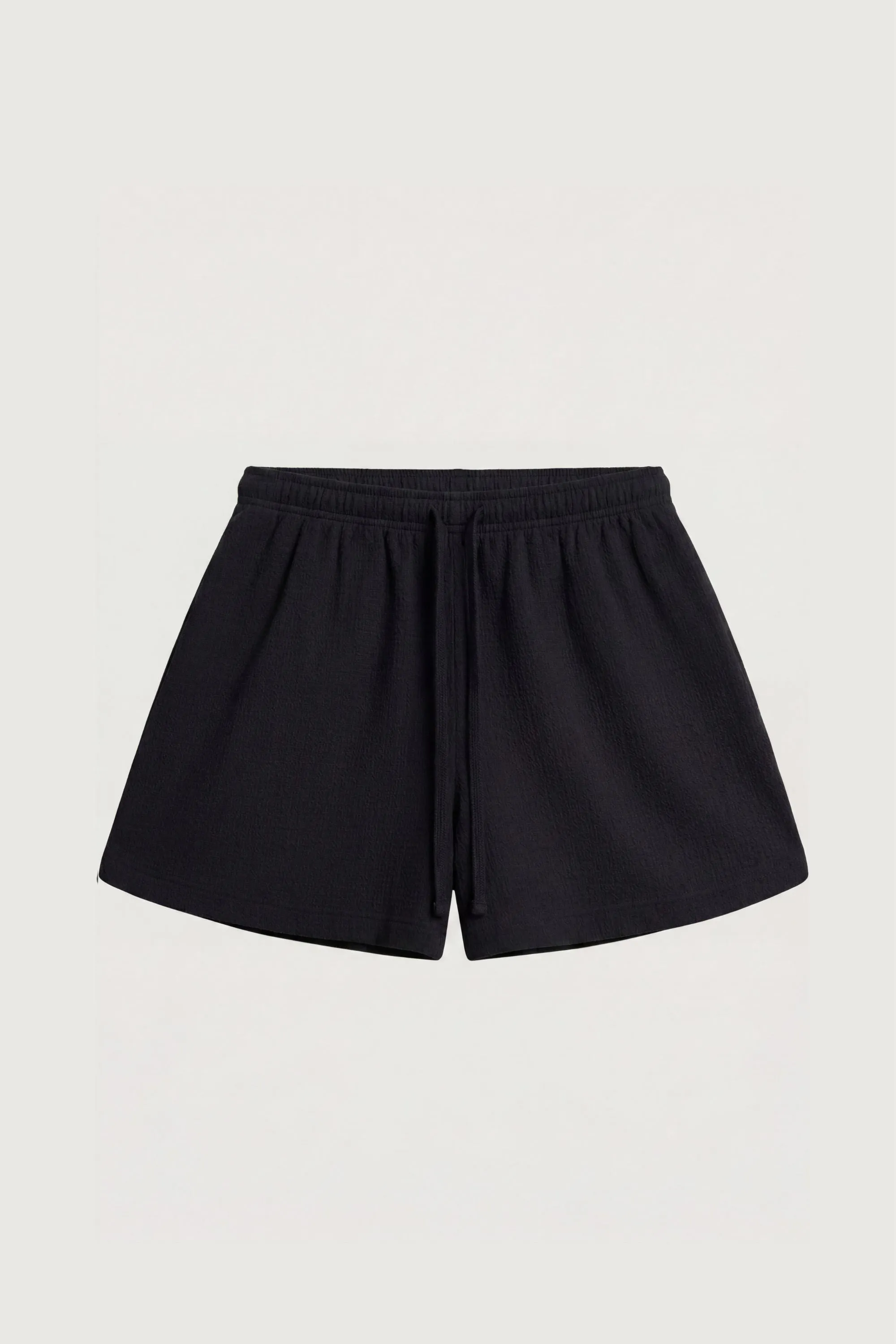 KNIT DRAWSTRING ELASTIC WAIST SHORT sold by OAK AND FORT product image thumbnail 5