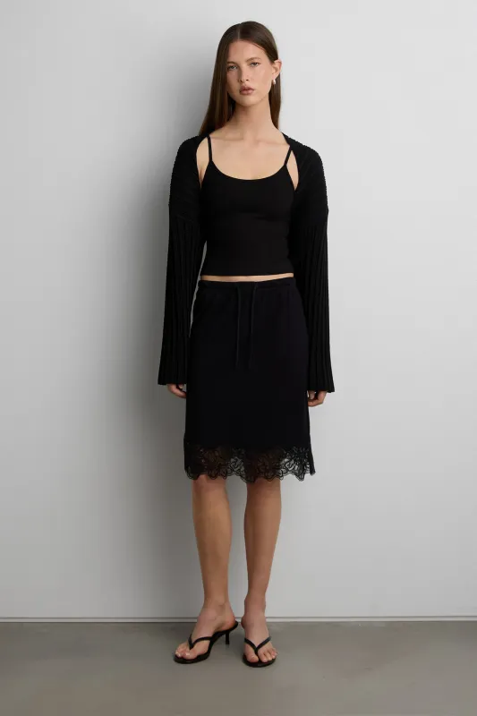 RIBBED BOLERO made by OAK AND FORT