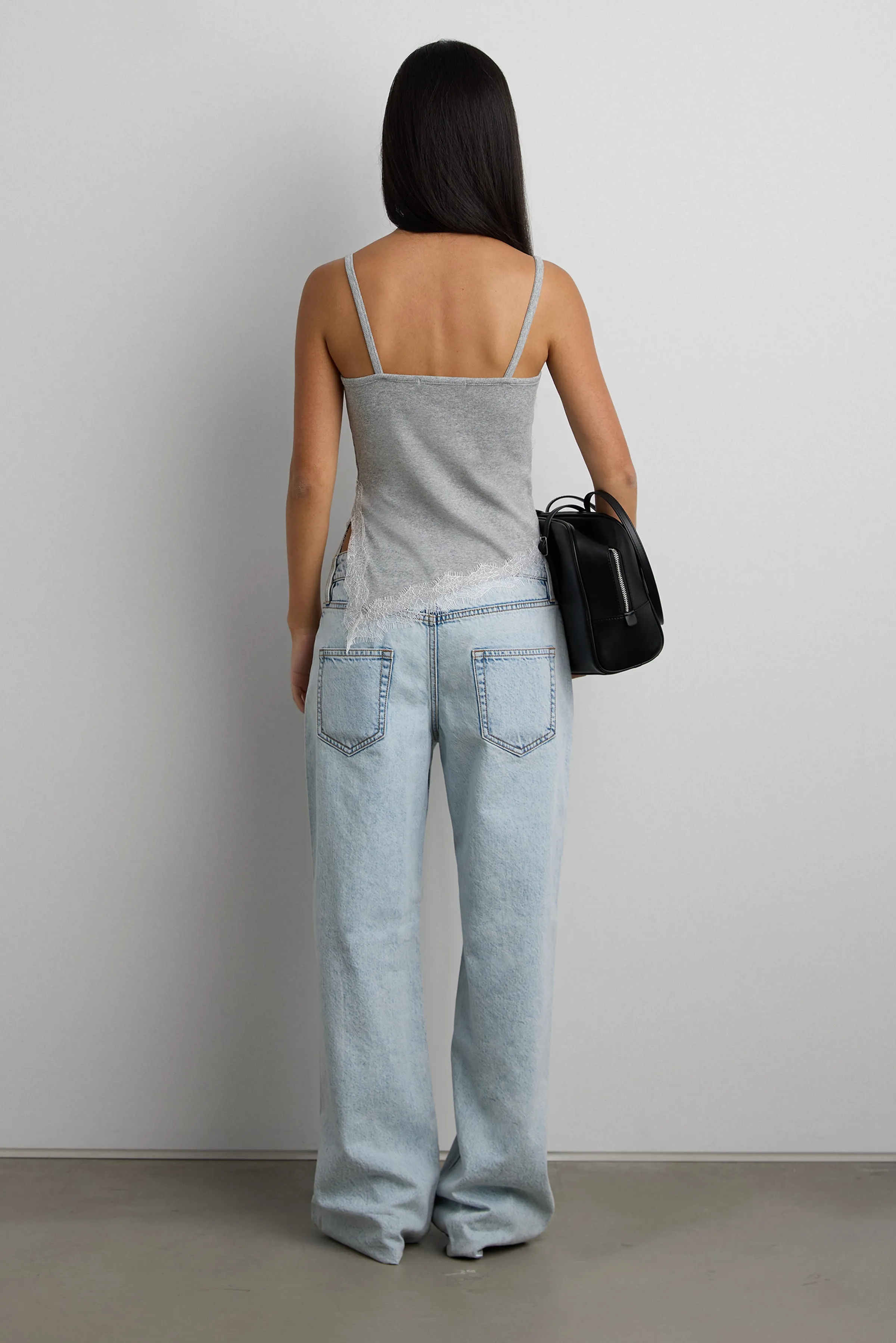 LOW RISE STRAIGHT LEG JEAN sold by OAK AND FORT product image thumbnail 3