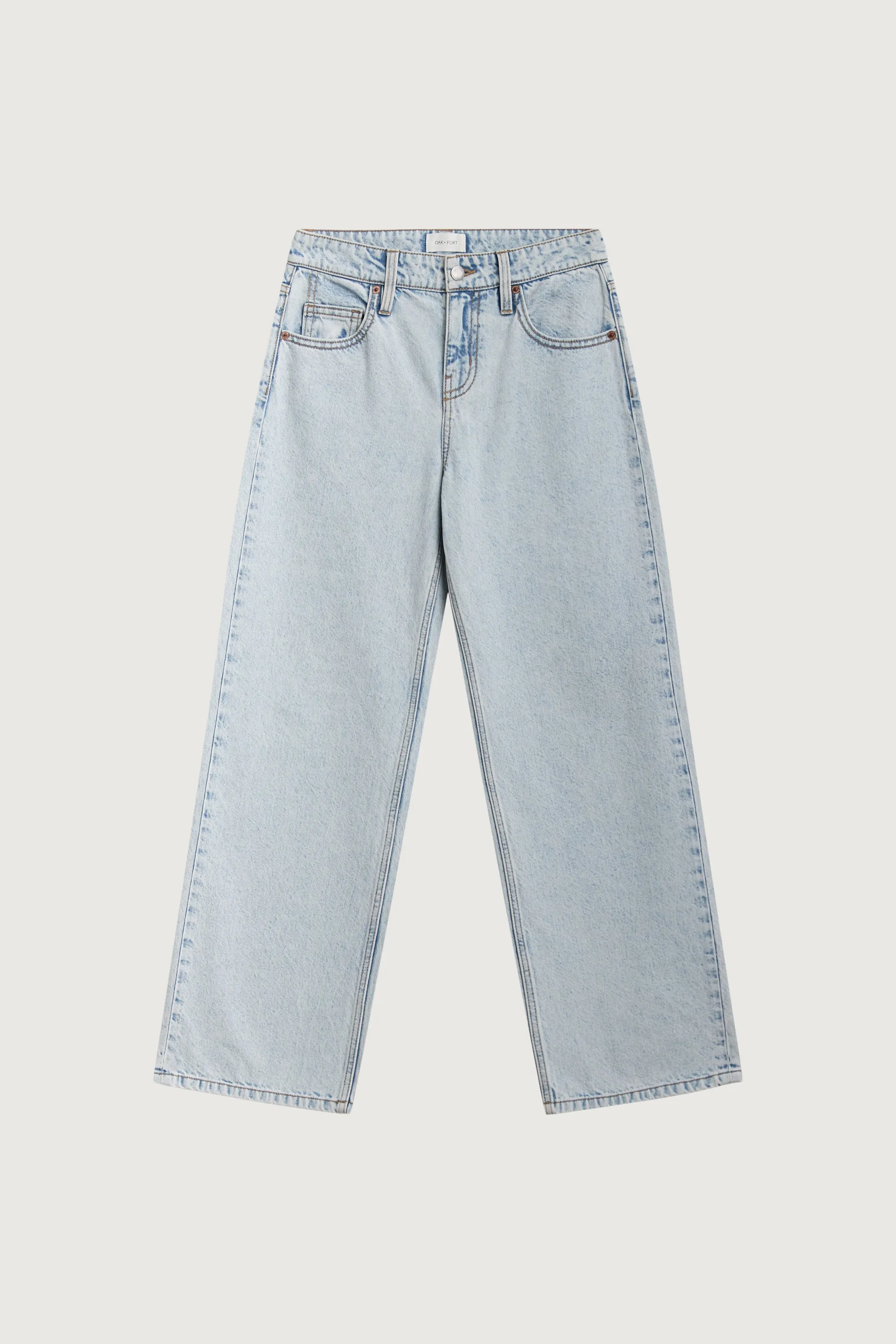 LOW RISE STRAIGHT LEG JEAN sold by OAK AND FORT product image thumbnail 4
