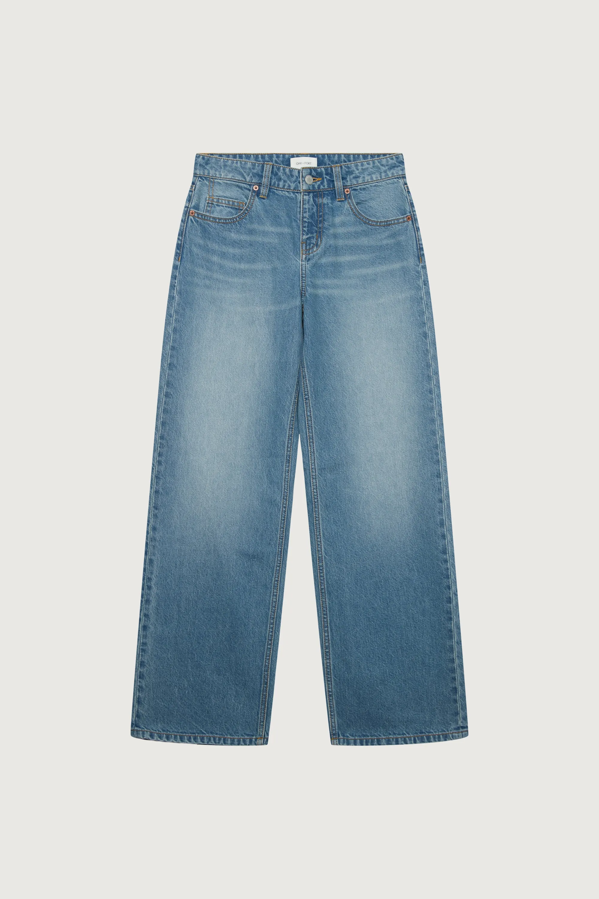 LOW RISE STRAIGHT LEG JEAN sold by OAK AND FORT product image thumbnail 5